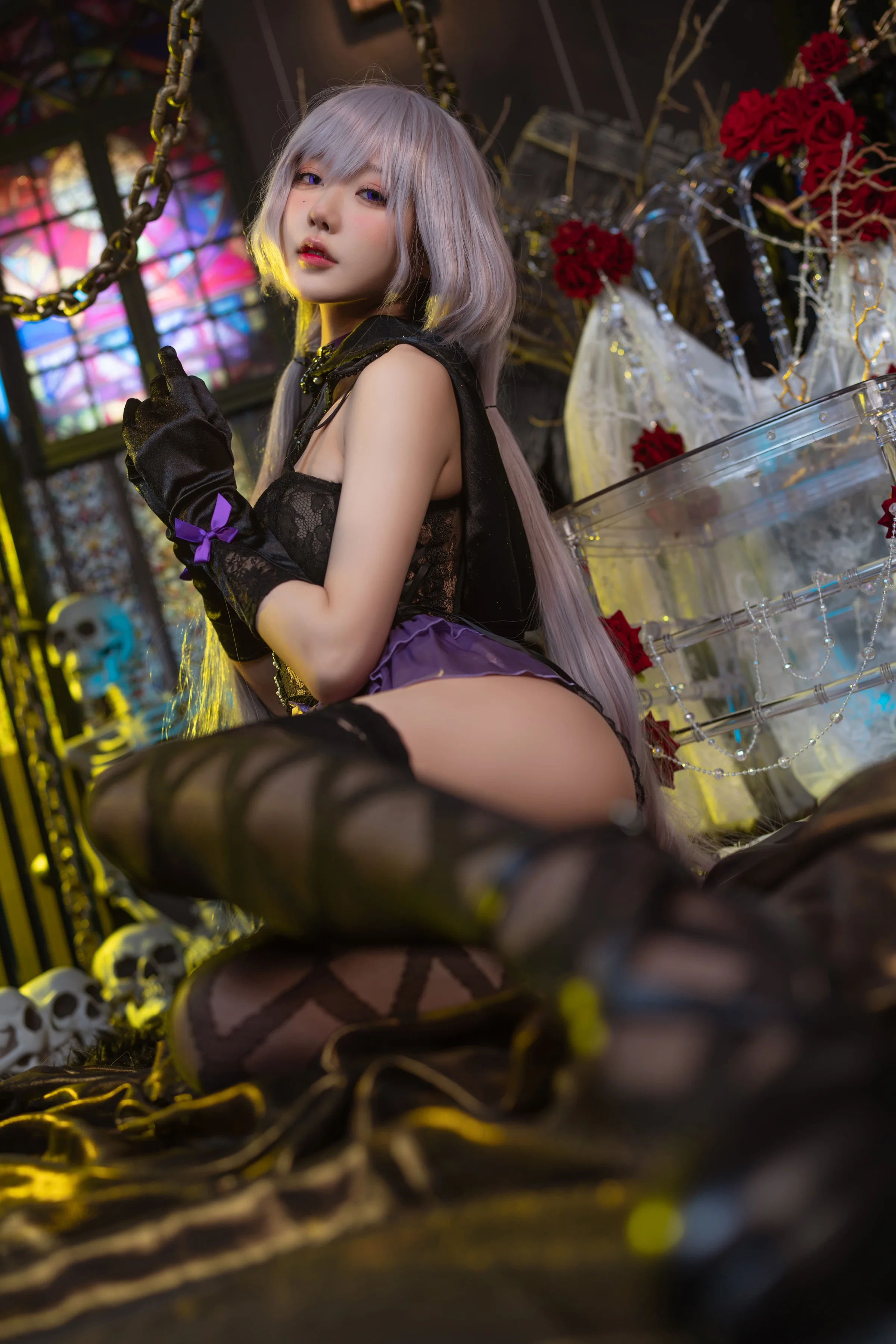 阿包也是兔娘 – 午夜瞌睡魔女｜高清图片集