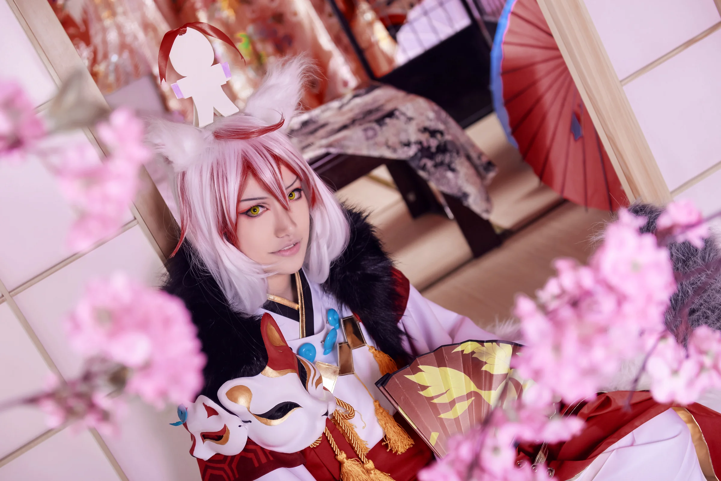 阴阳师妖狐-风雅之士COS写真