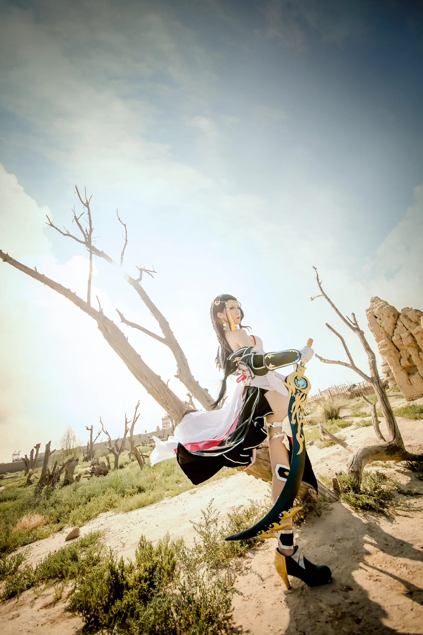 剑网三——明教·秦风喵姐COS写真
