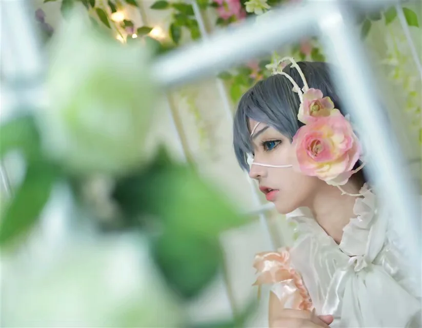 黑执事 原画集蔷薇CD COS写真