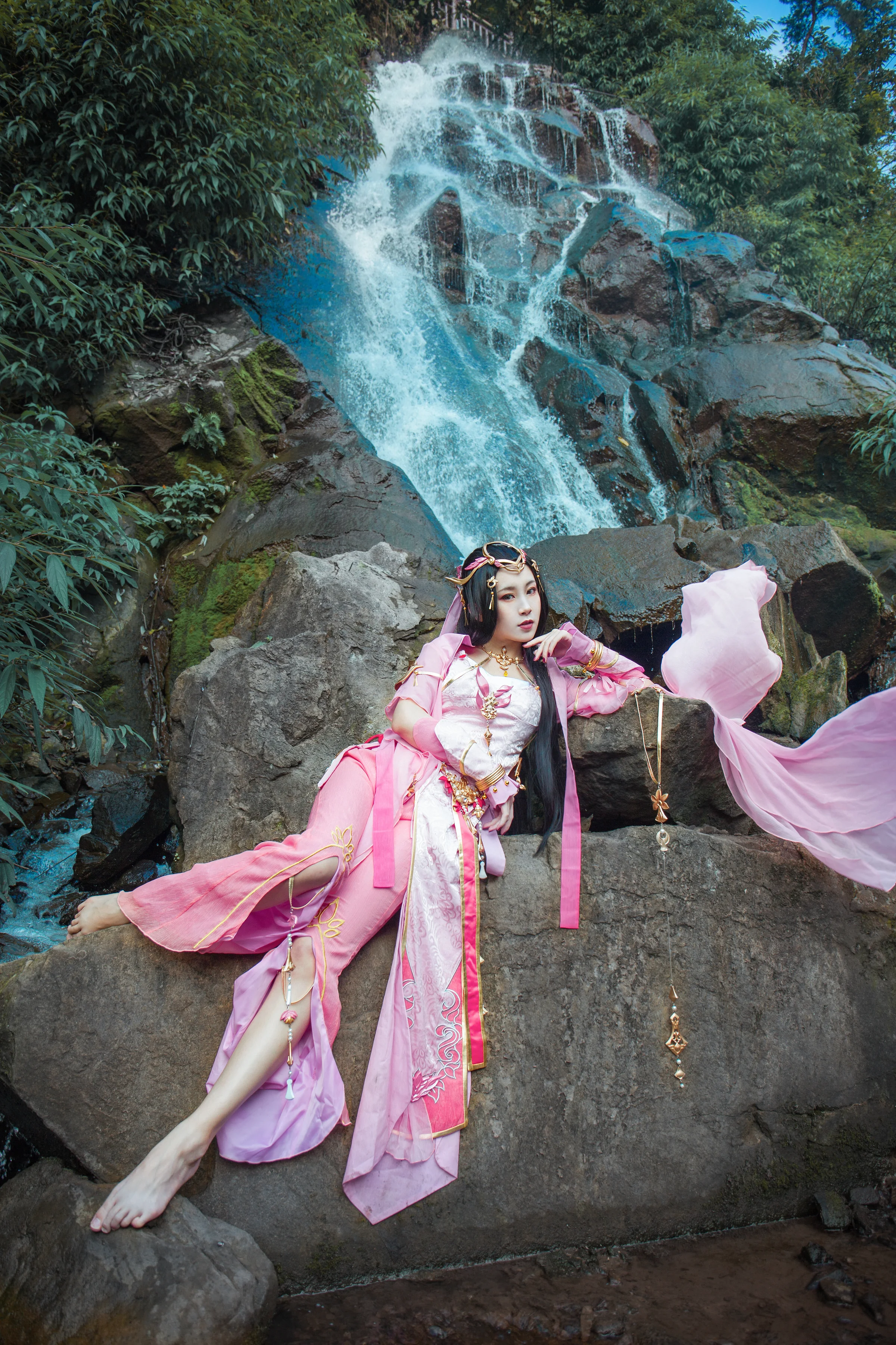 一船星月坐听香——七秀.雪河COS写真