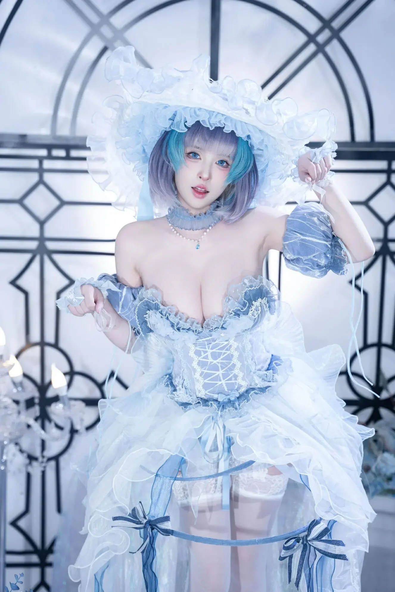 清水由乃 – 碧蓝航线 柴郡废稿礼服｜高清图片集