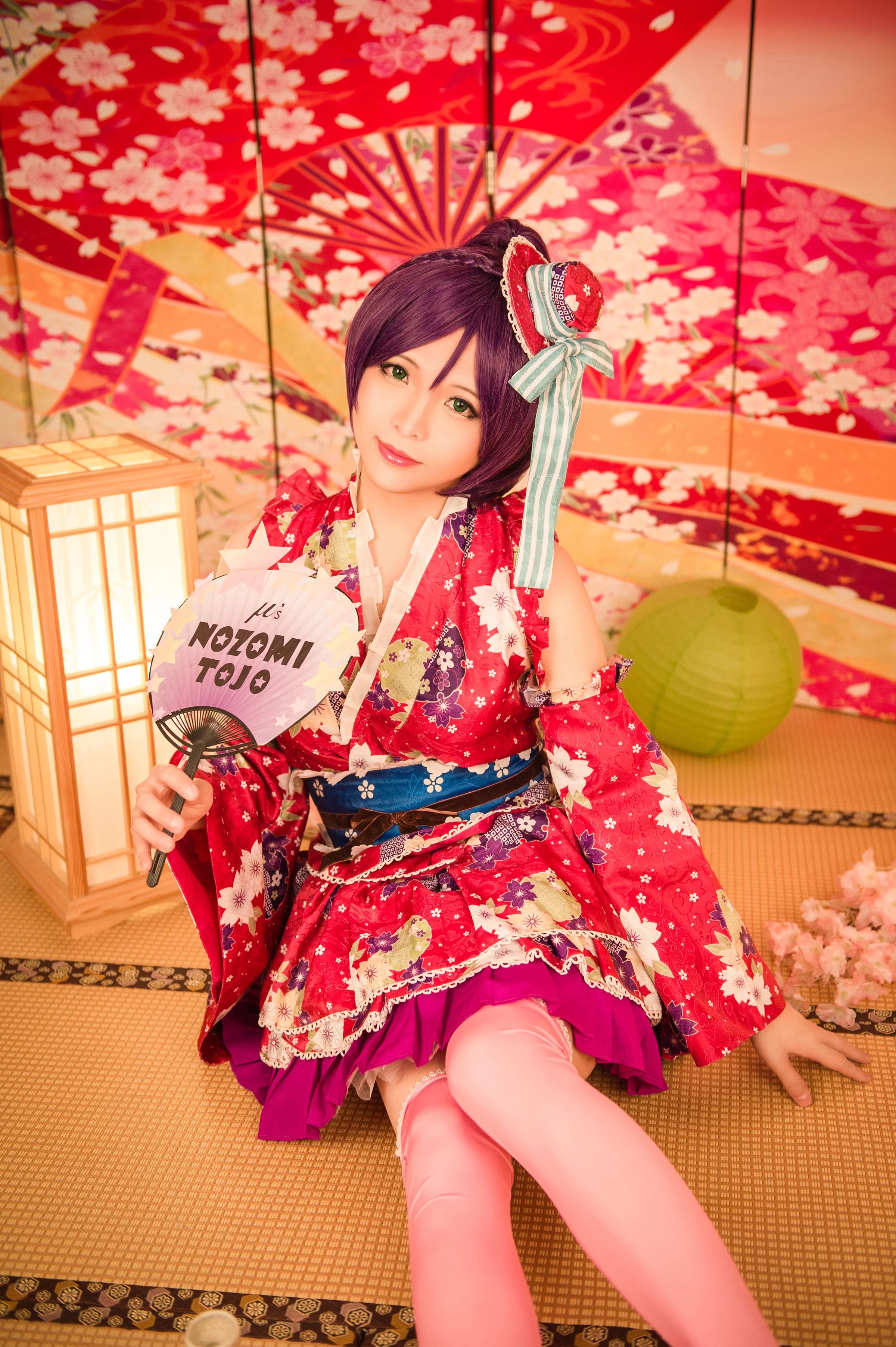 【lovelive！】东条希浴衣觉醒COS写真