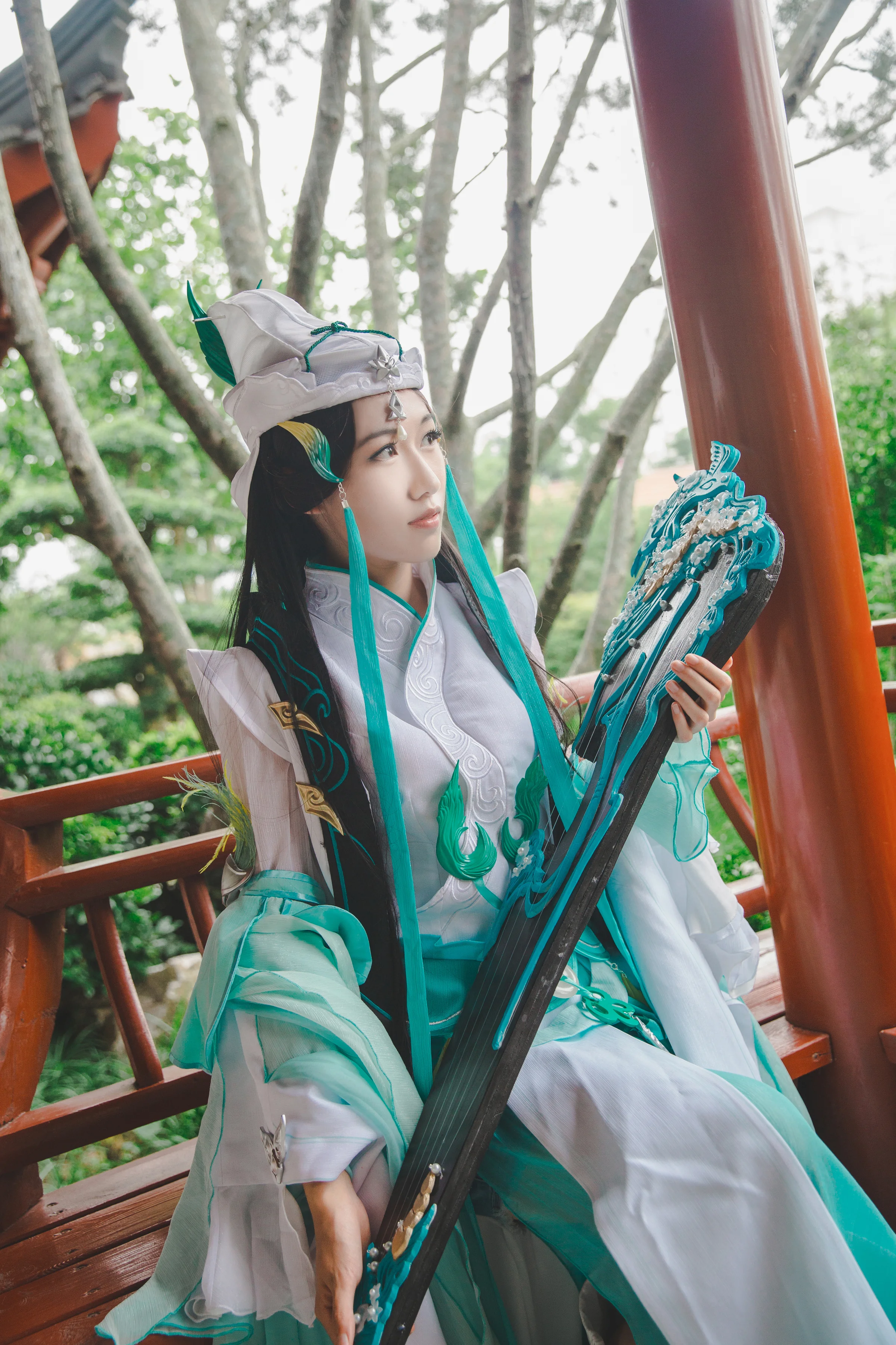 剑网三长歌门琴娘COS写真