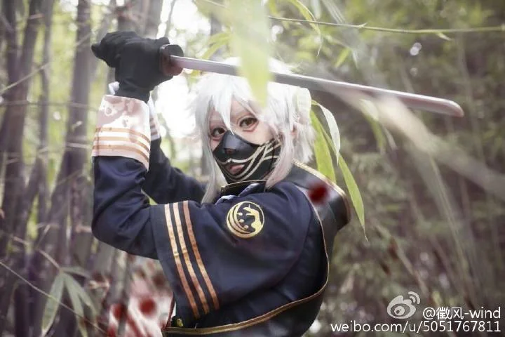 刀剑乱舞 鸣狐COS写真