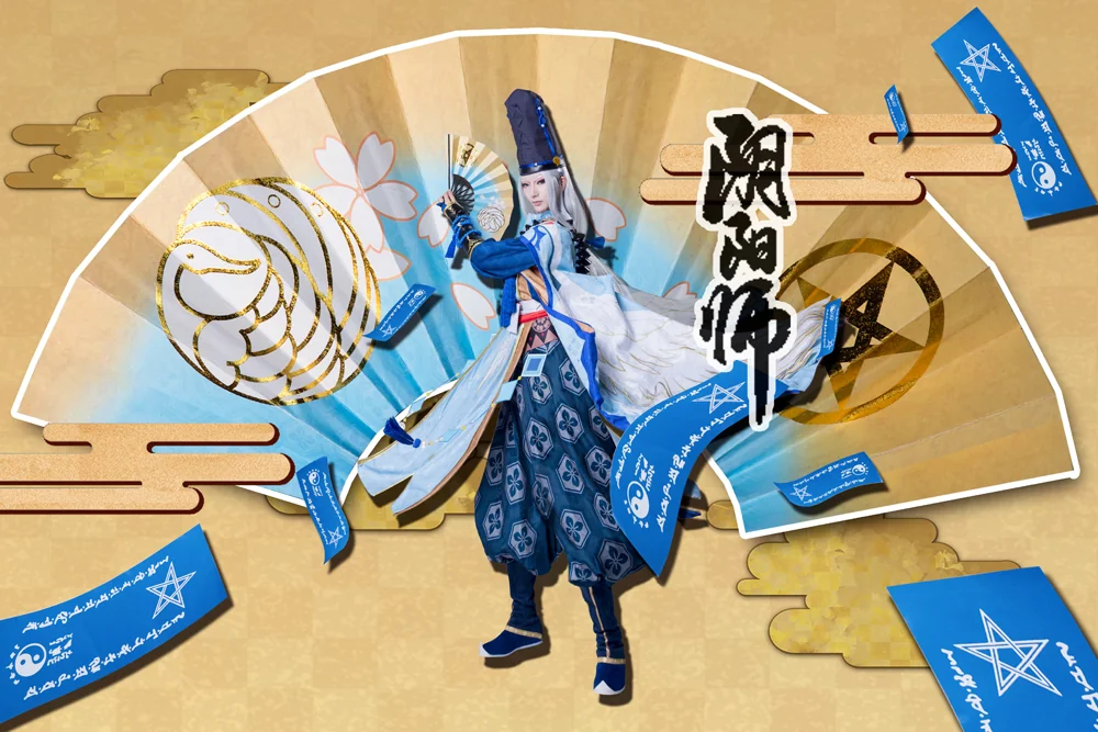 阴阳师手游安倍晴明COS写真