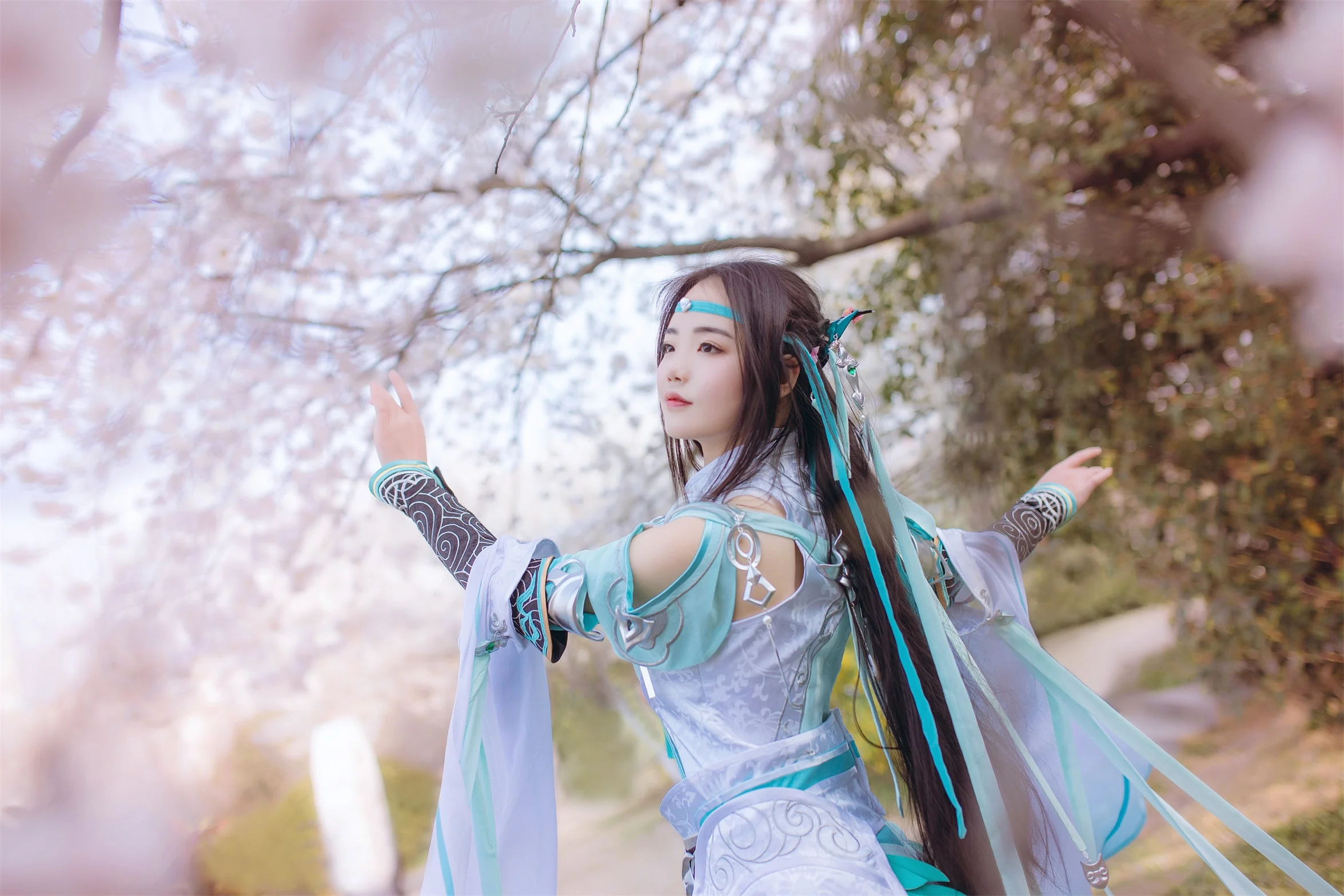 剑三 雪河琴娘COS写真
