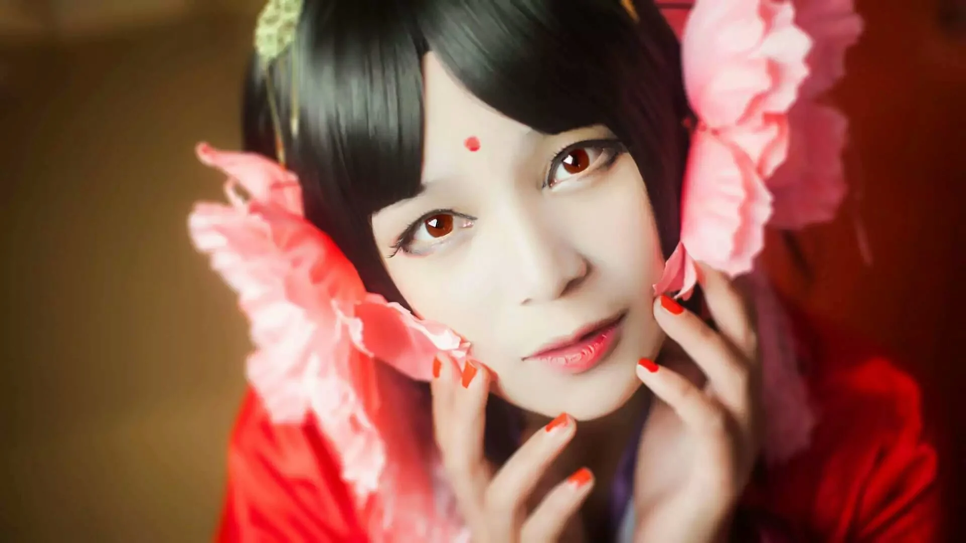 阴阳师――樱花妖COS写真
