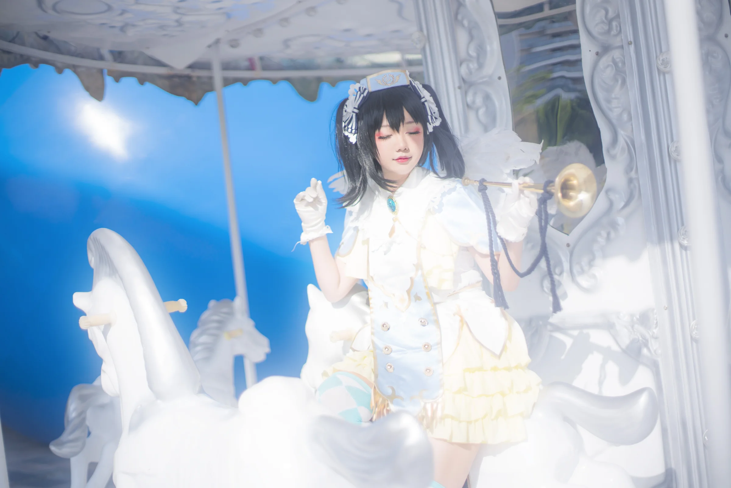 妮可天使秘密测定COS写真