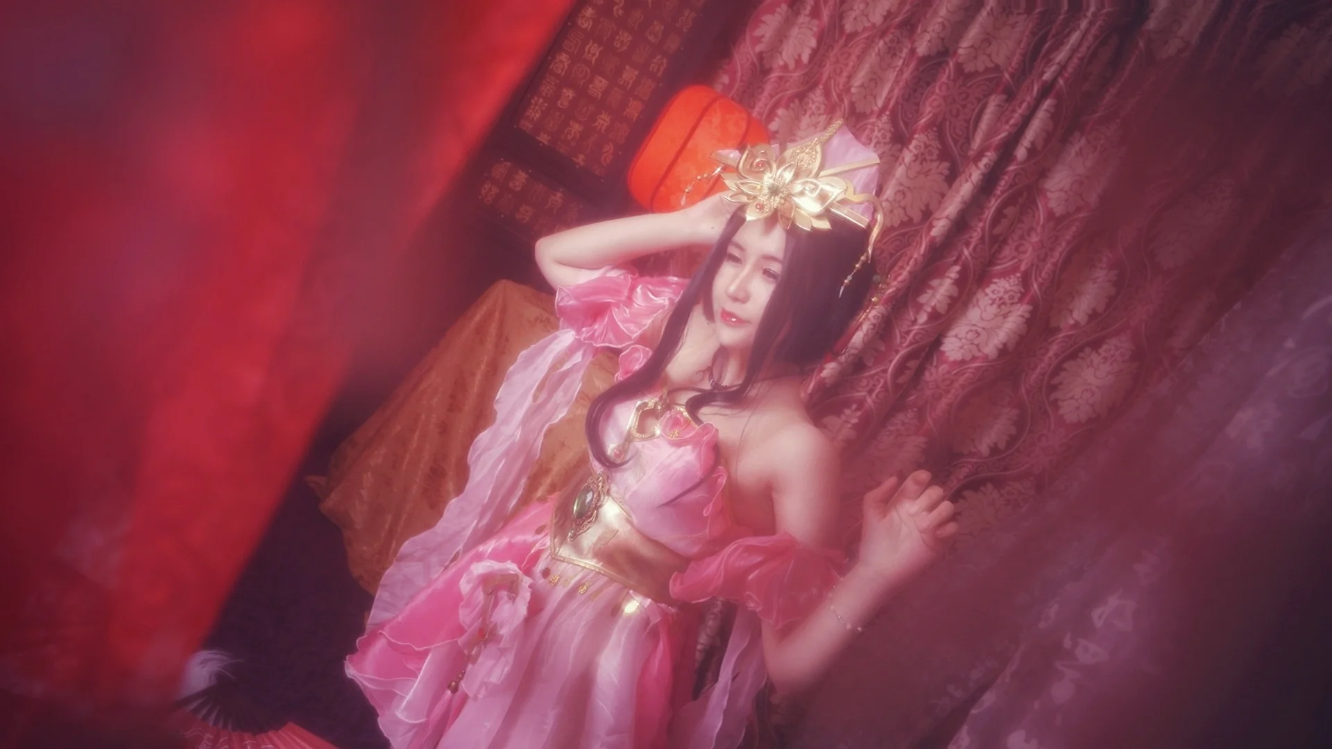 剑网三 七秀胧纱·蚩灵COS写真