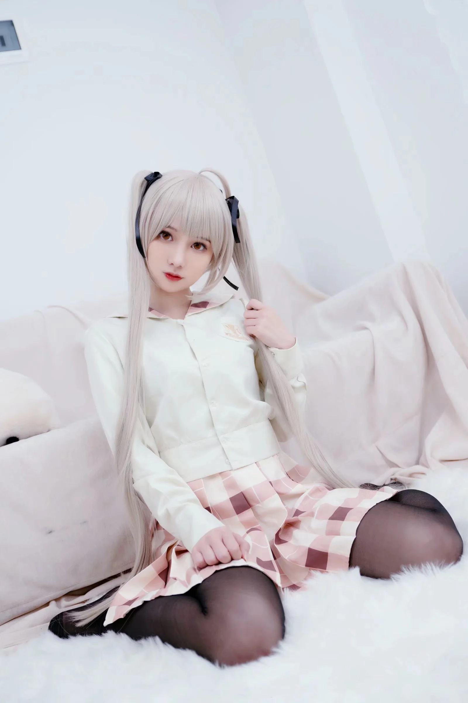 穹妹制服COS写真