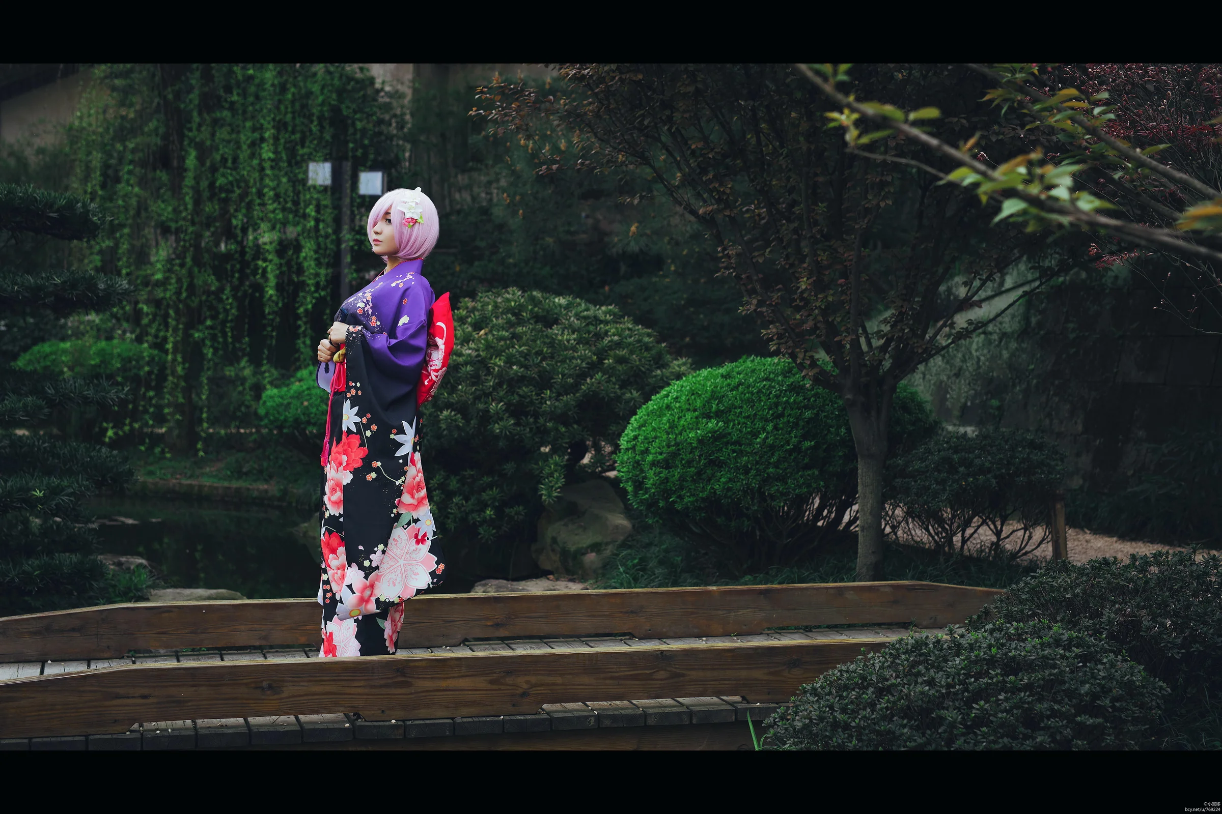 fate./grand order玛修和服COS写真