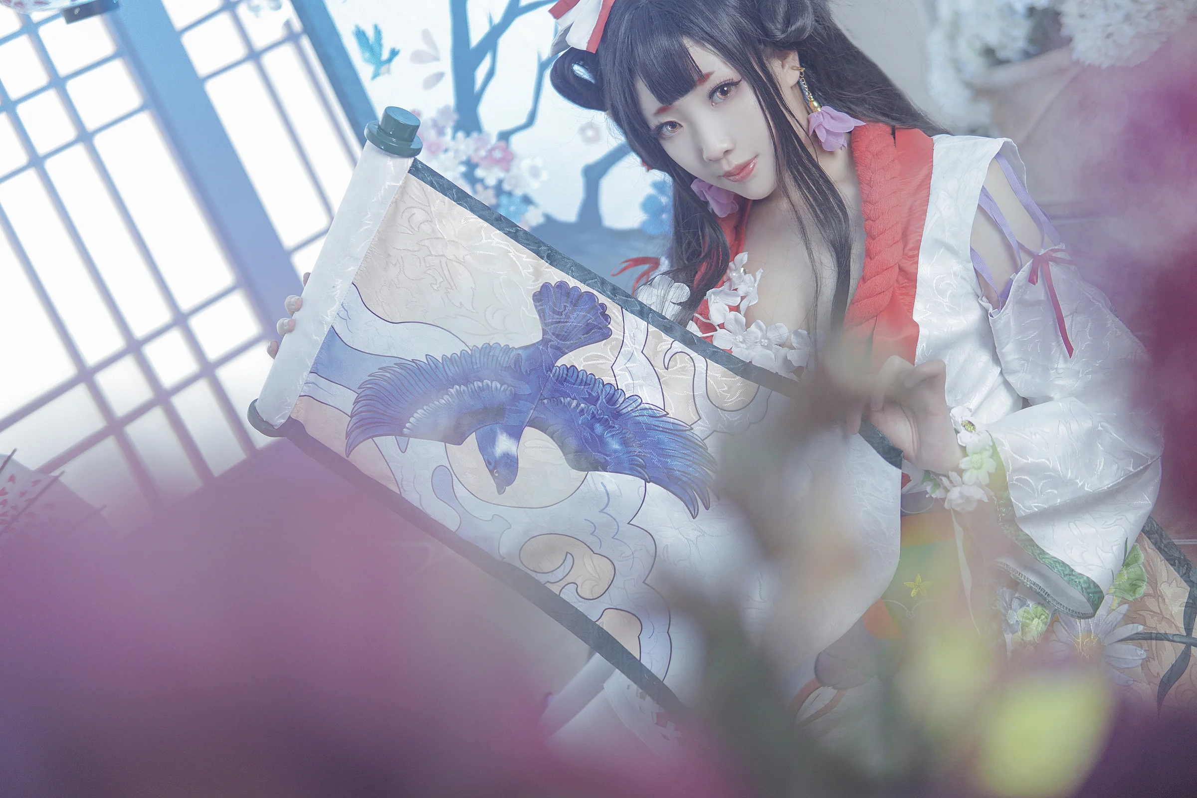 《阴阳师》花鸟卷COS写真 ，痴人说着梦，都道情之所钟