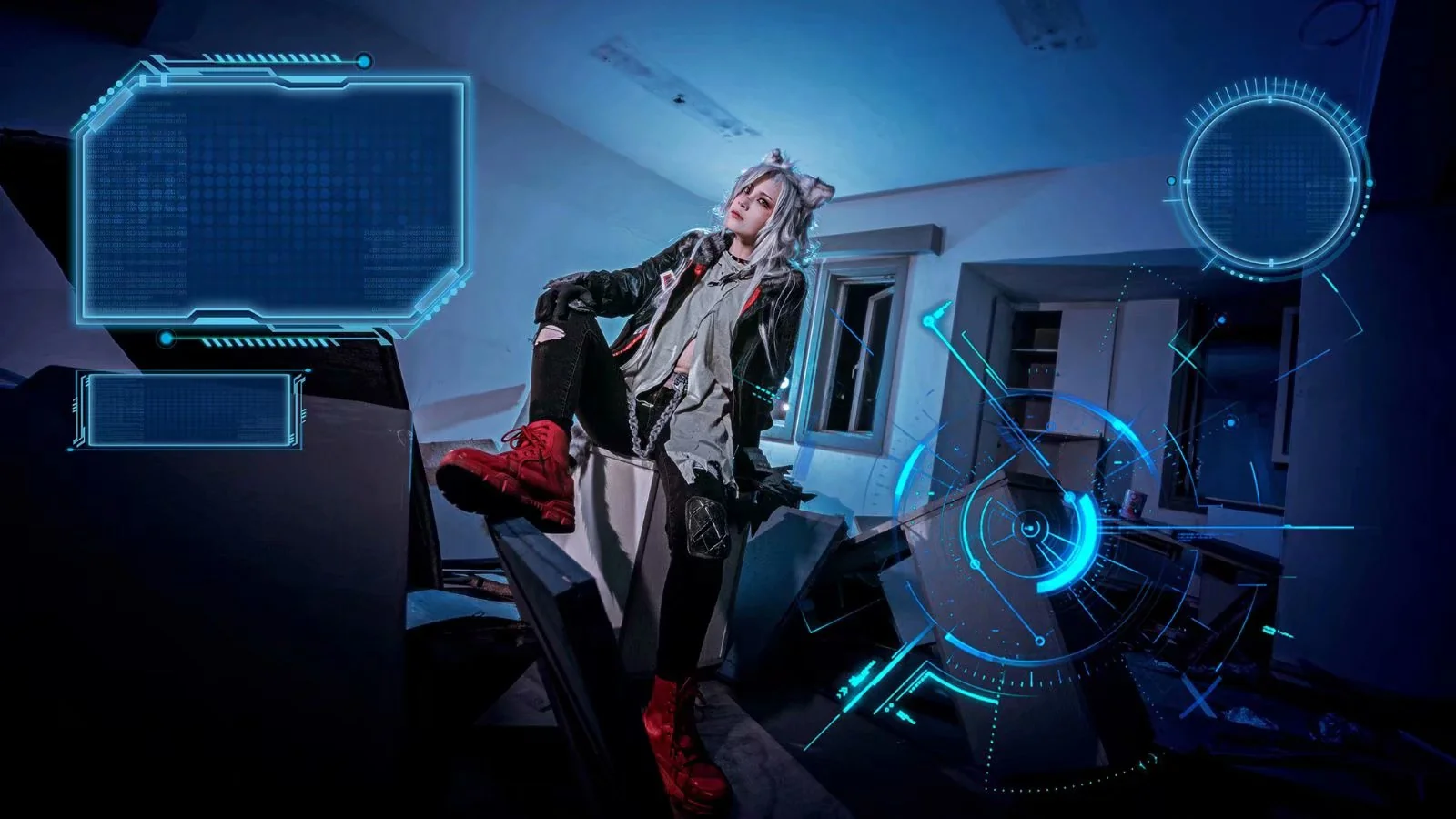 《明日方舟》 因陀罗COS写真
