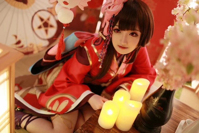 阴阳师 神乐COS写真，喜欢吗？