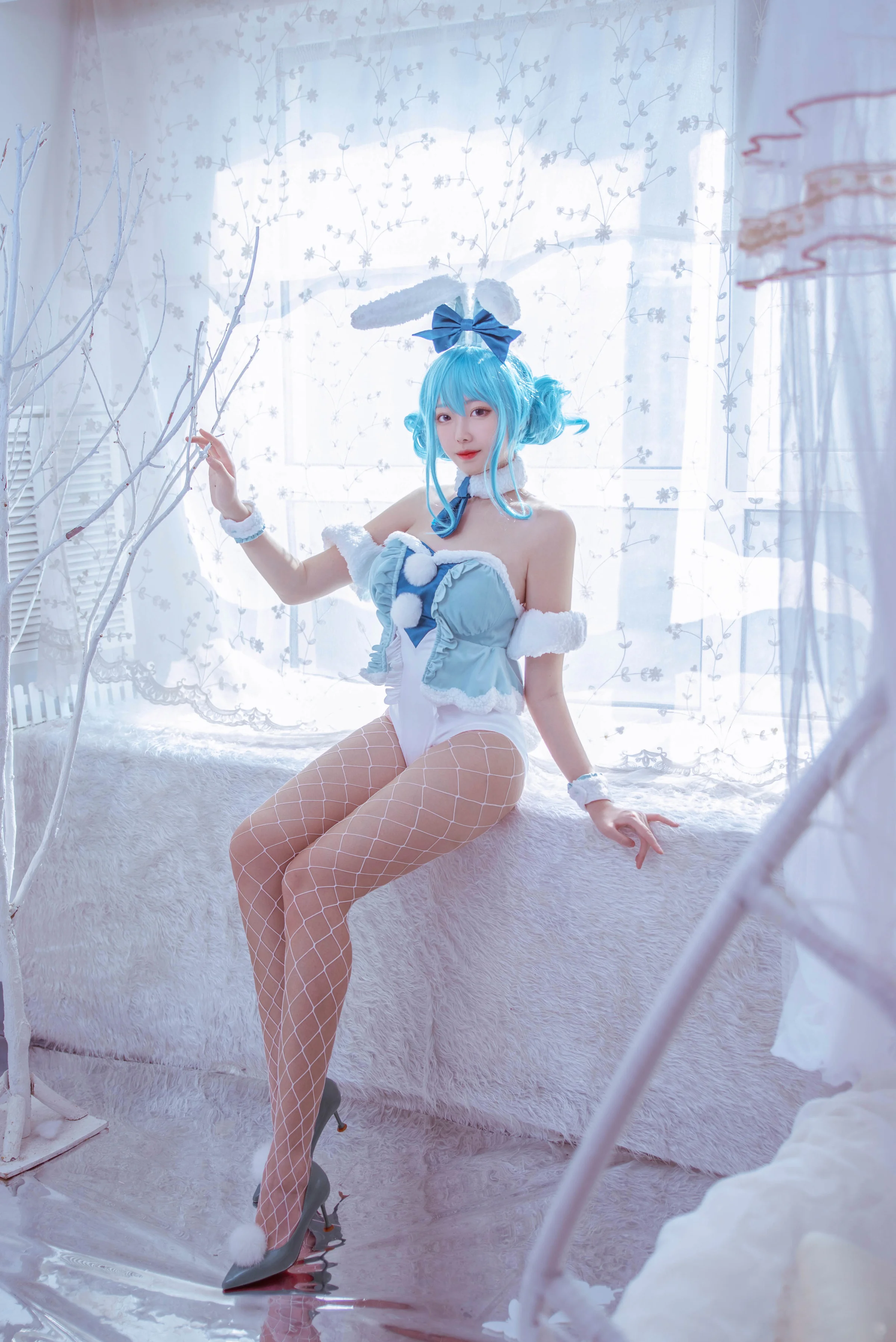 初音兔女郎COS写真