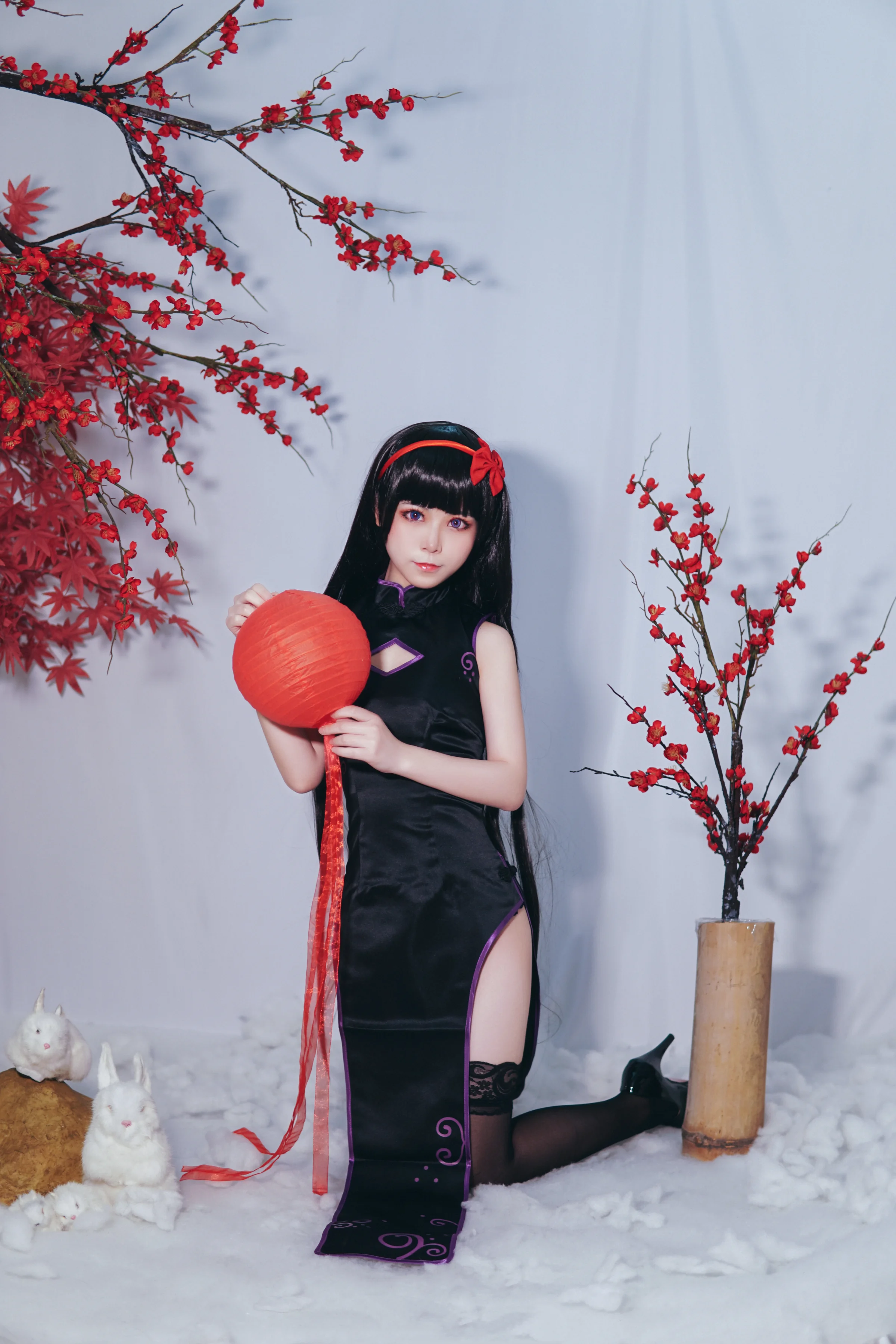 晓美焰同人旗袍COS写真
