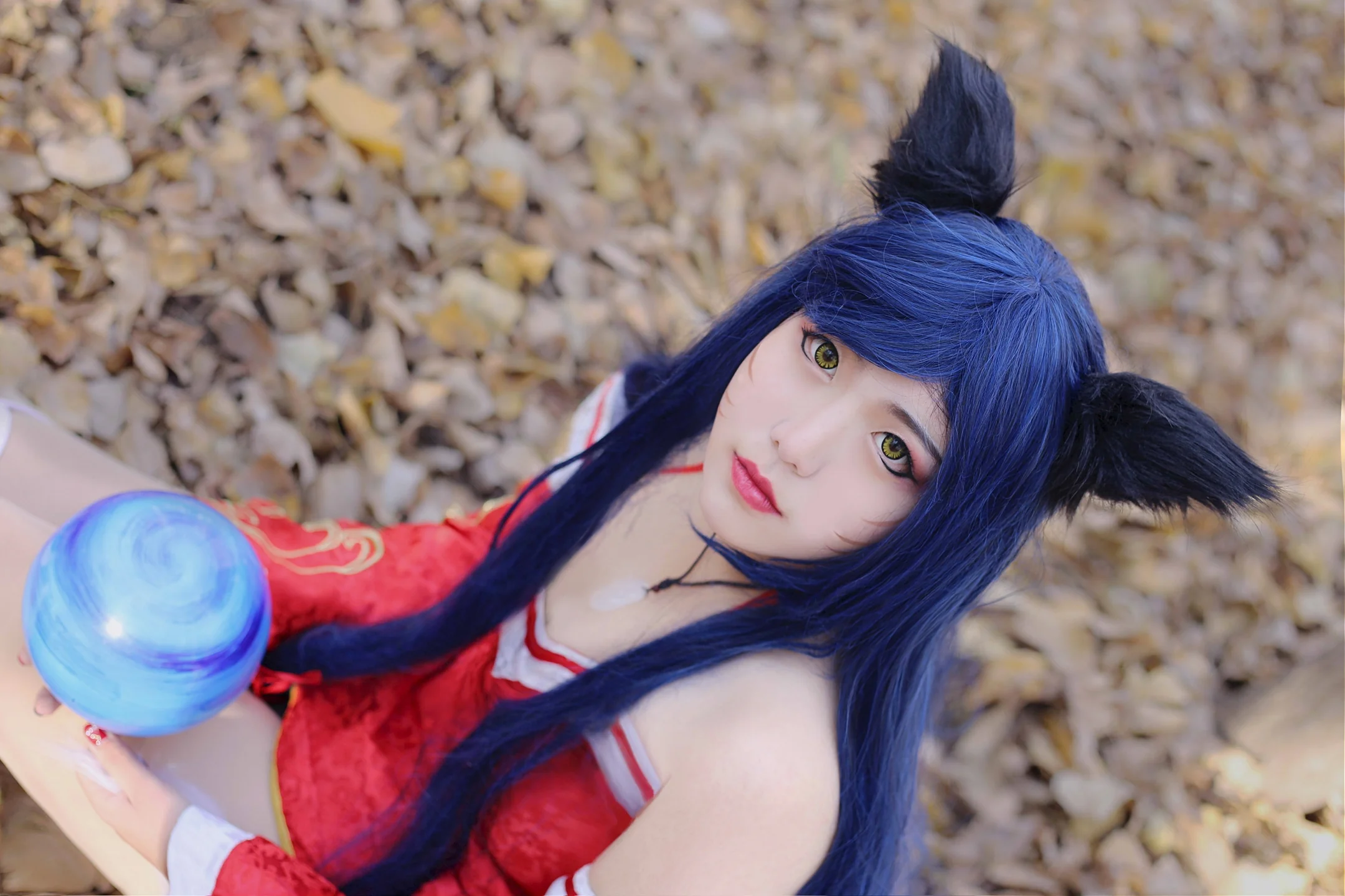 英雄联盟LOL 阿狸COS写真