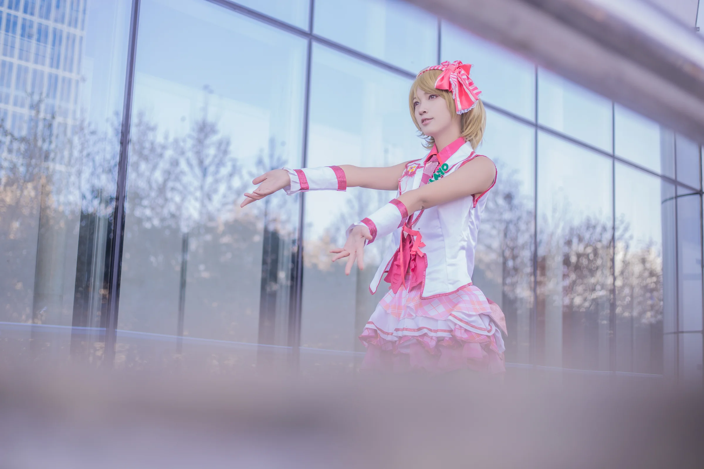 【COS写真正片】lovelive！小泉花阳街机一