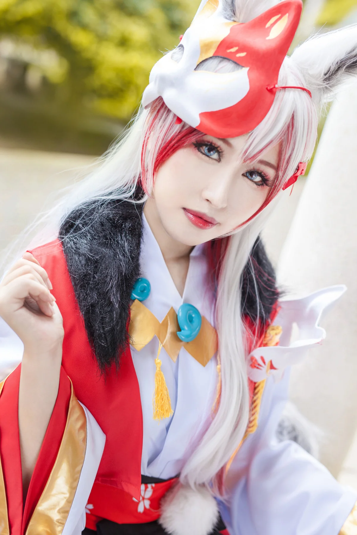 阴阳师手游 妖狐COS写真