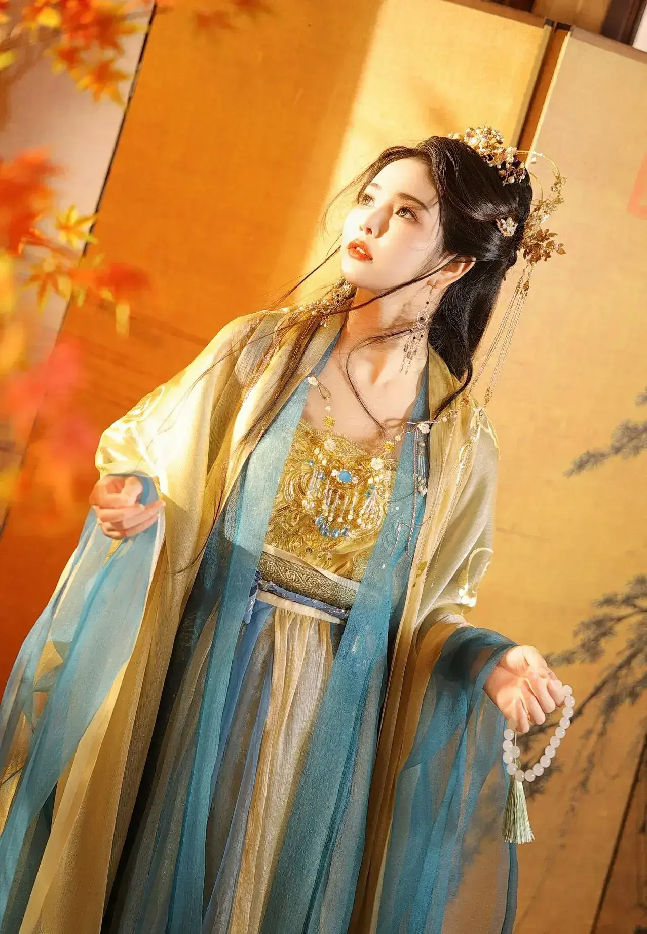 苏嫣嫣阿姨 – 白茶清欢｜高清图片集