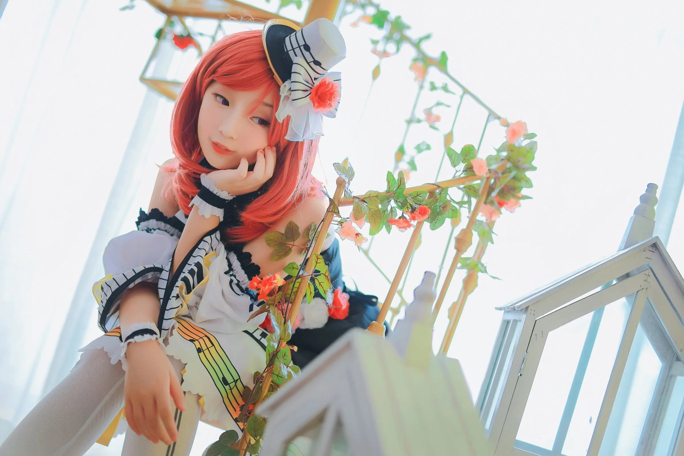 西木野真姬乐器觉醒COS写真