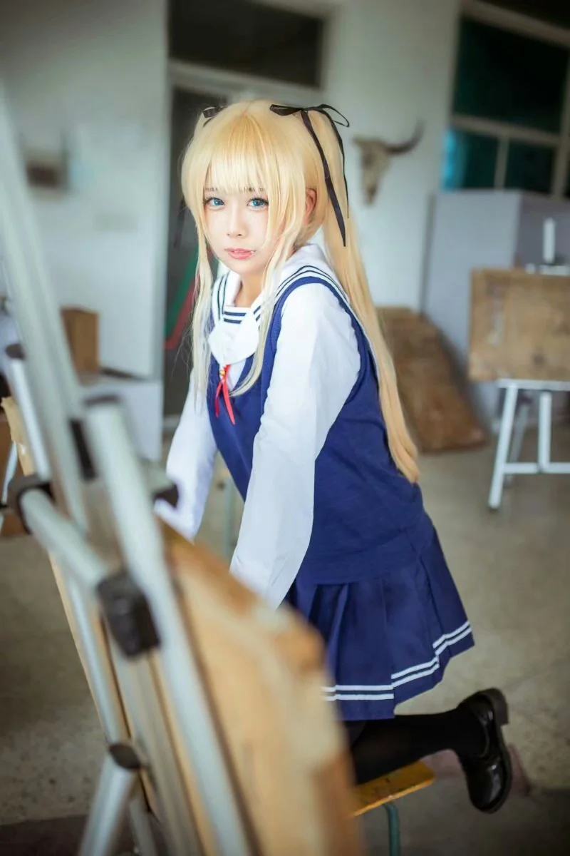 路人女主的养成方法 泽村英梨梨 制服COS写真