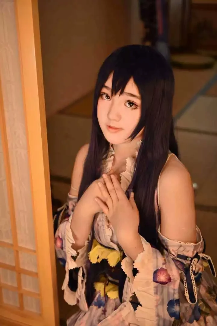 园田海未COS写真，想和你一起去看樱花啊