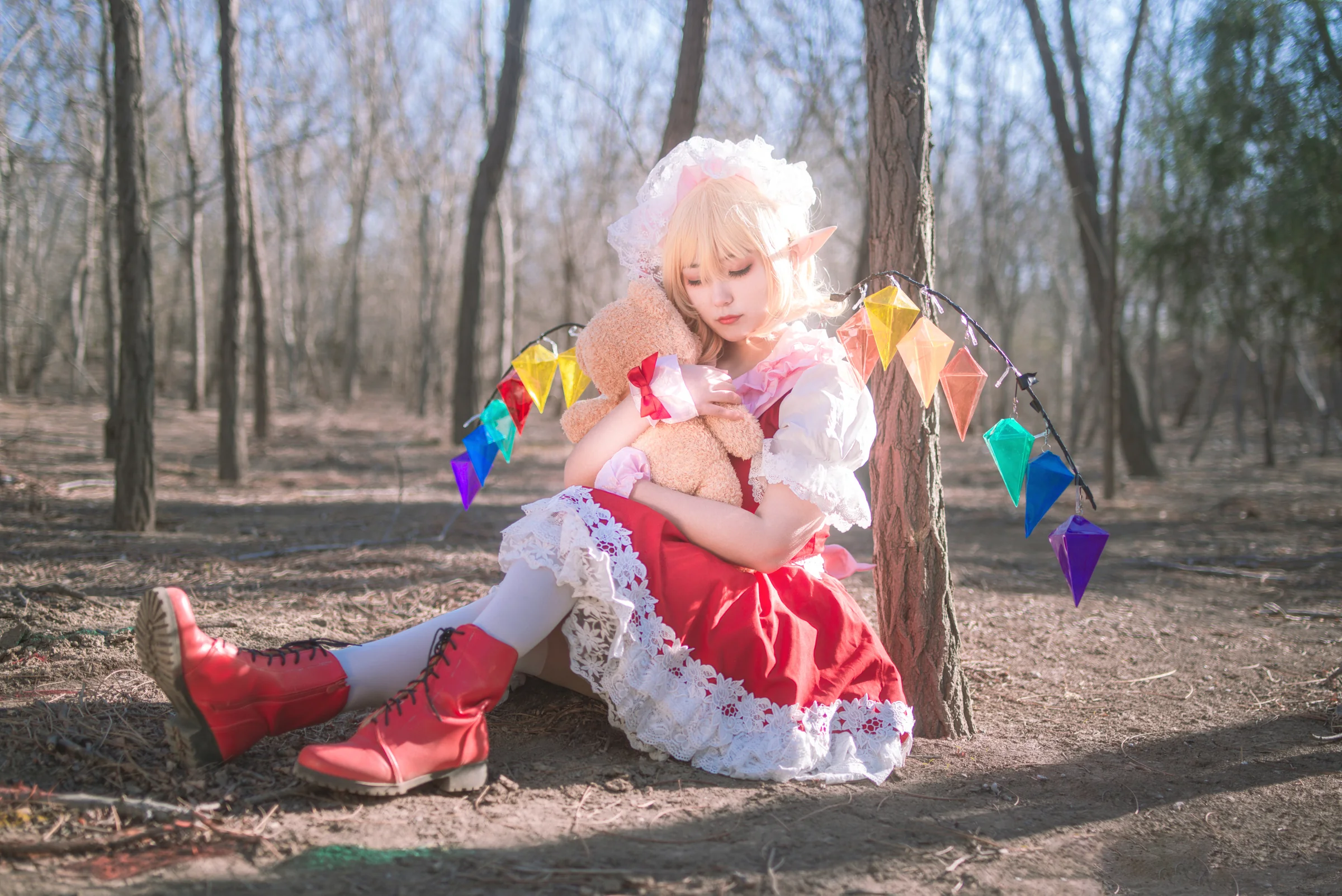 东方project 芙兰朵露·斯卡蕾特COS写真