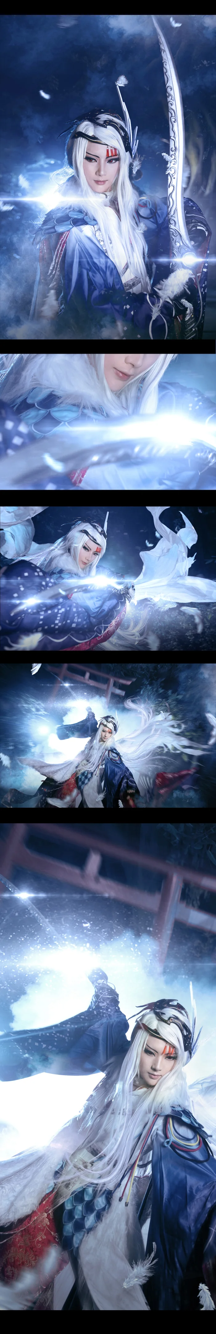 东离剑游纪凛雪鸦COS写真