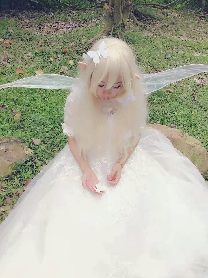 森系精灵蝴蝶精灵COS写真