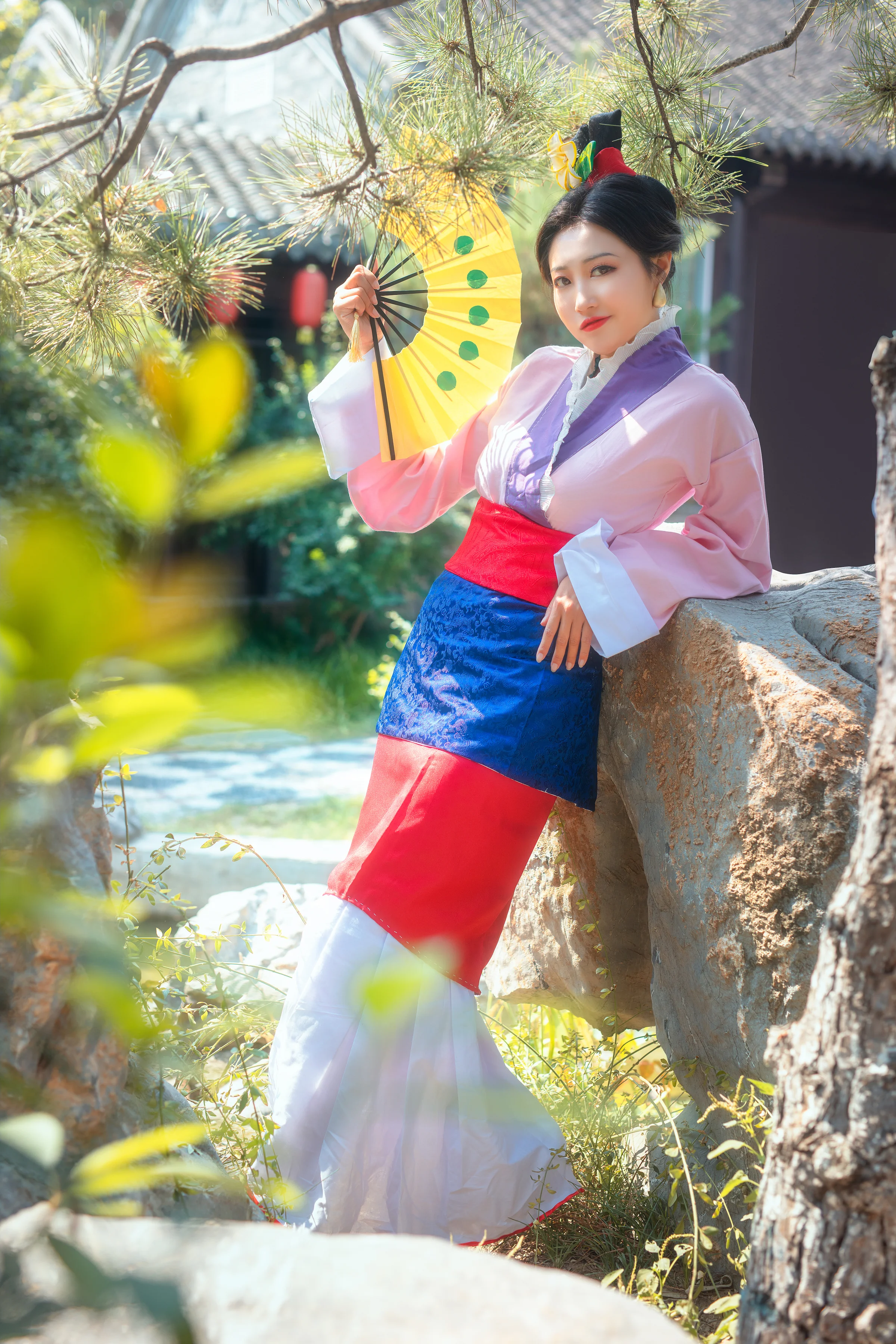 迪士尼花木兰COS写真