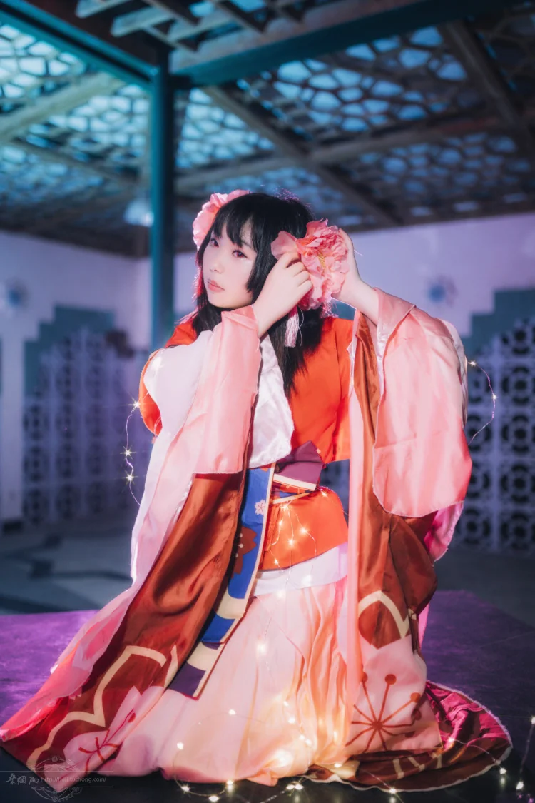 阴阳师 樱花妖COS写真