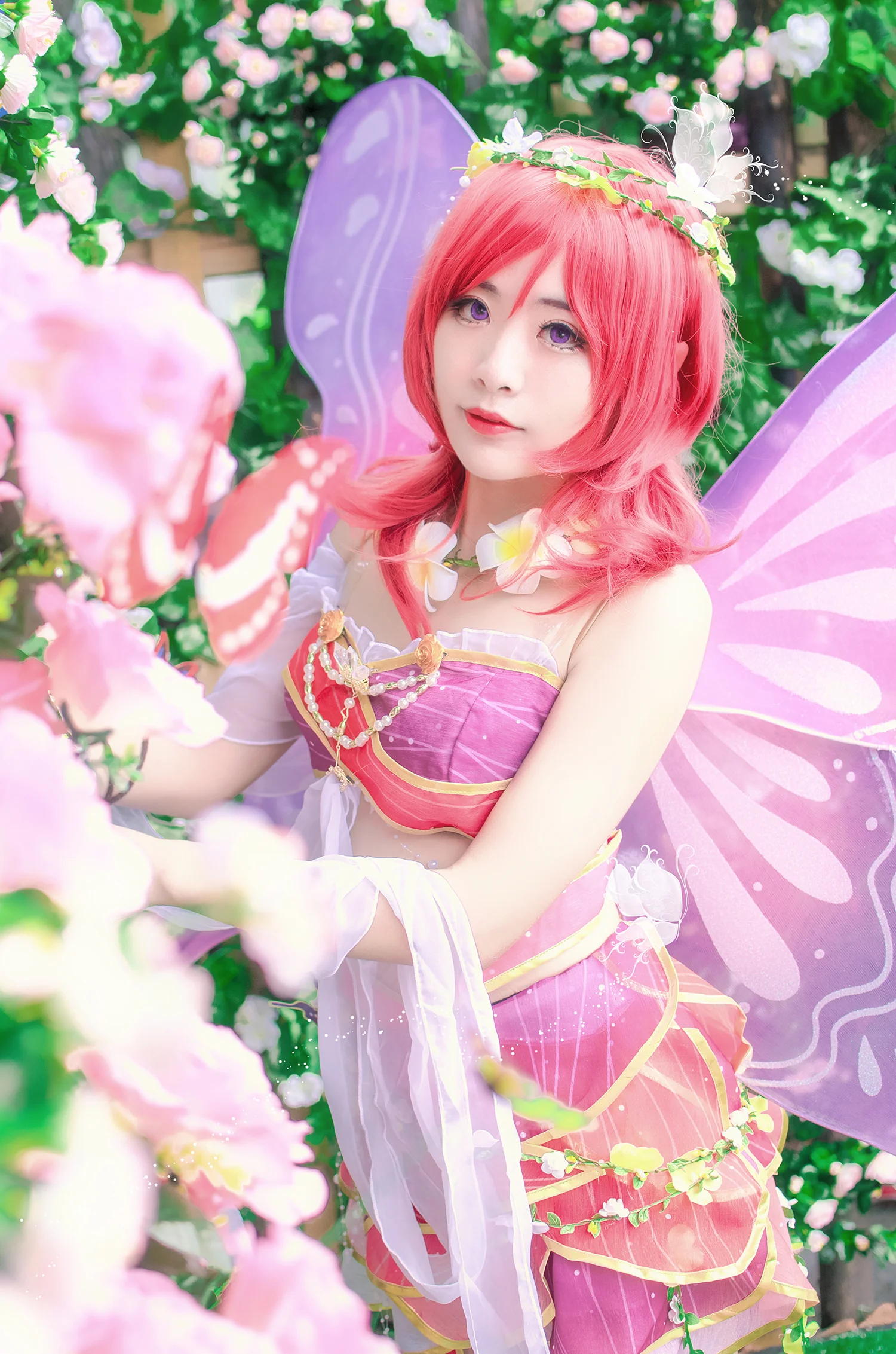 Love Live！花妖精真姬COS写真