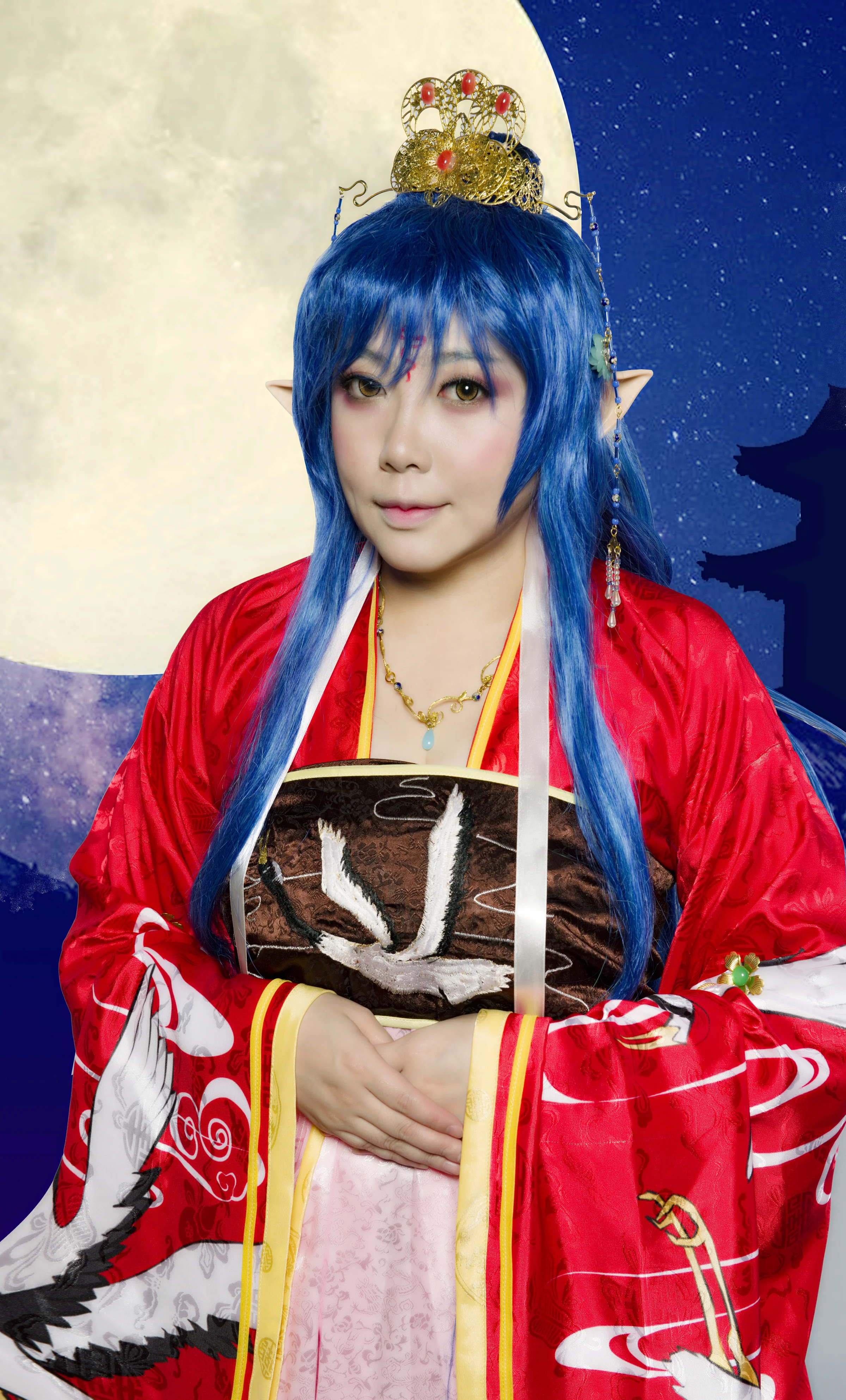 家有鬼妻 李小茜前世：五殿阎罗王COS写真