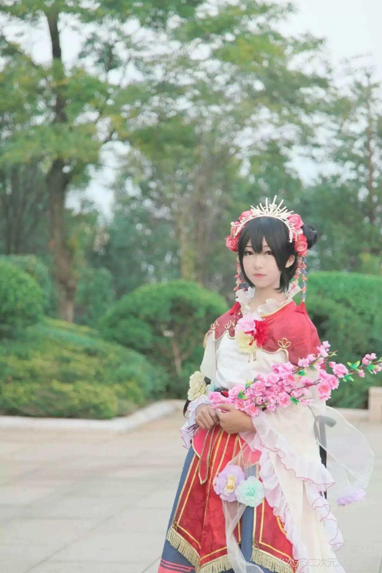 妮可福神觉醒COS写真