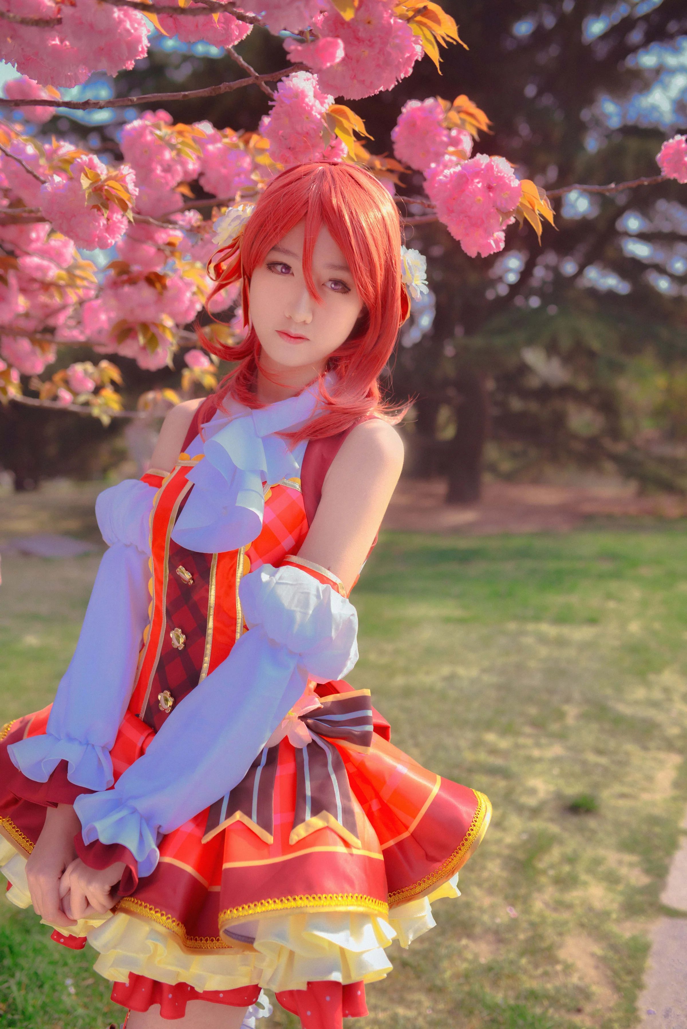 lovelive西木野真姬COS写真，花海真美