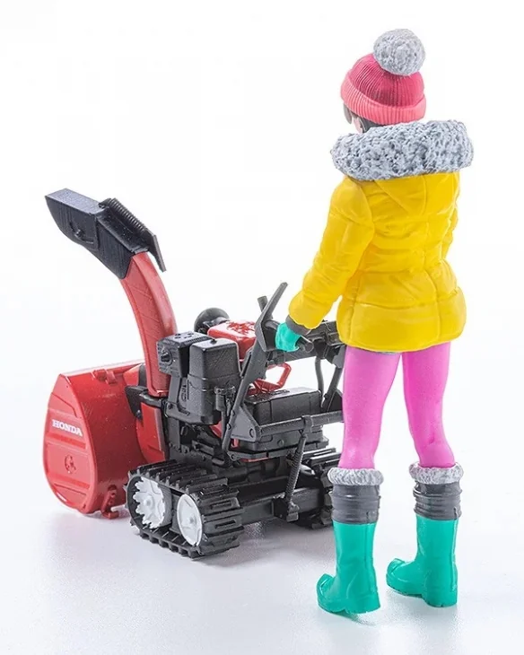 《Shunya绘制角色》PLAMAX MF-62 联手小型除雪机｜高清图片集