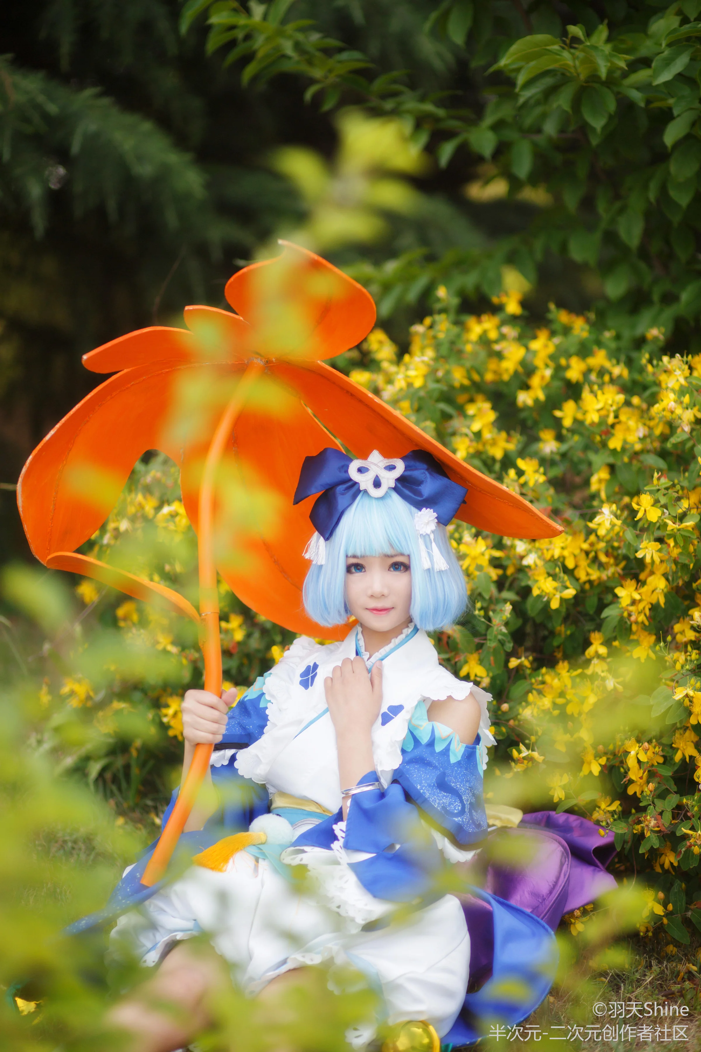 阴阳师萤草COS写真