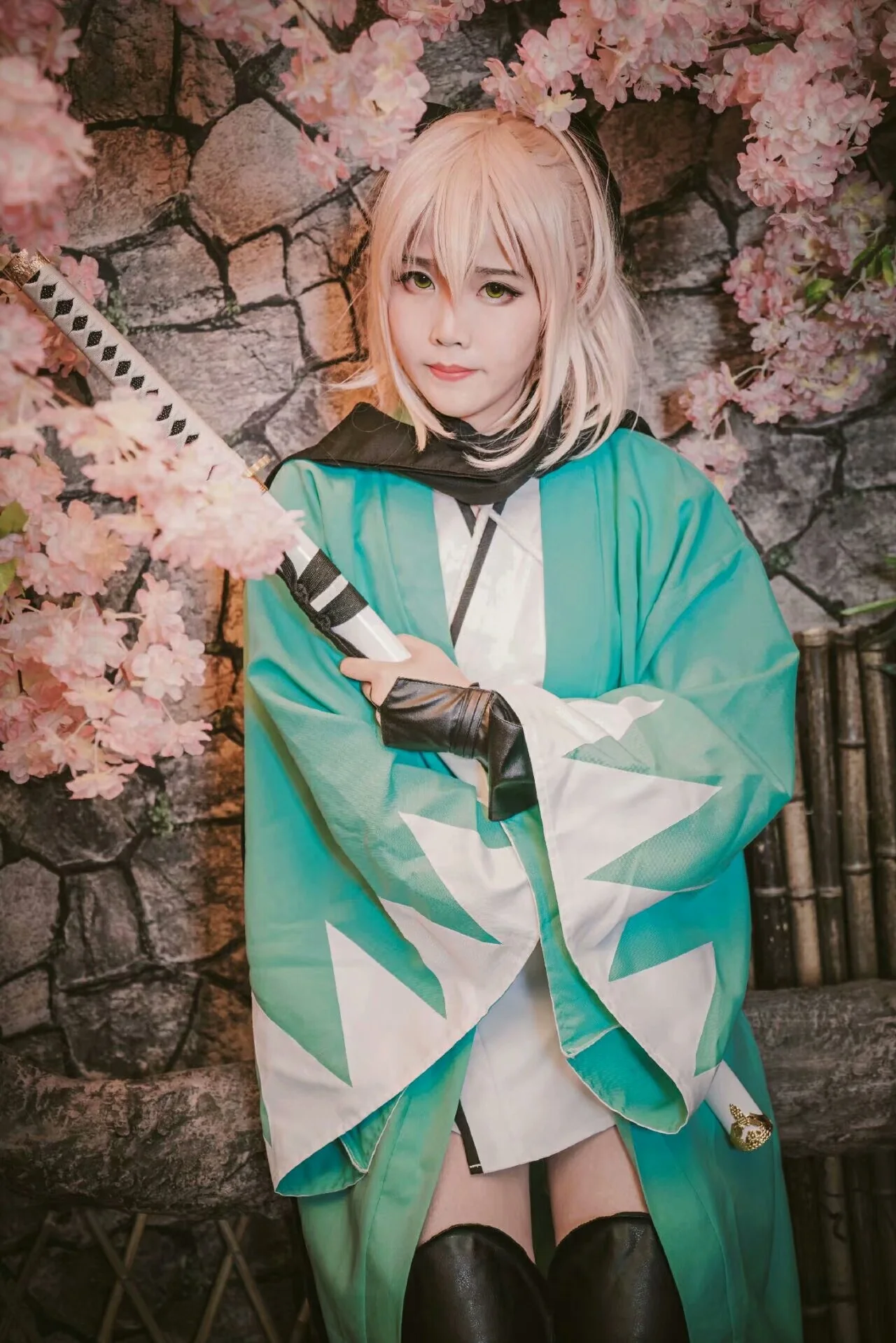 fgo 冲田总司COS写真