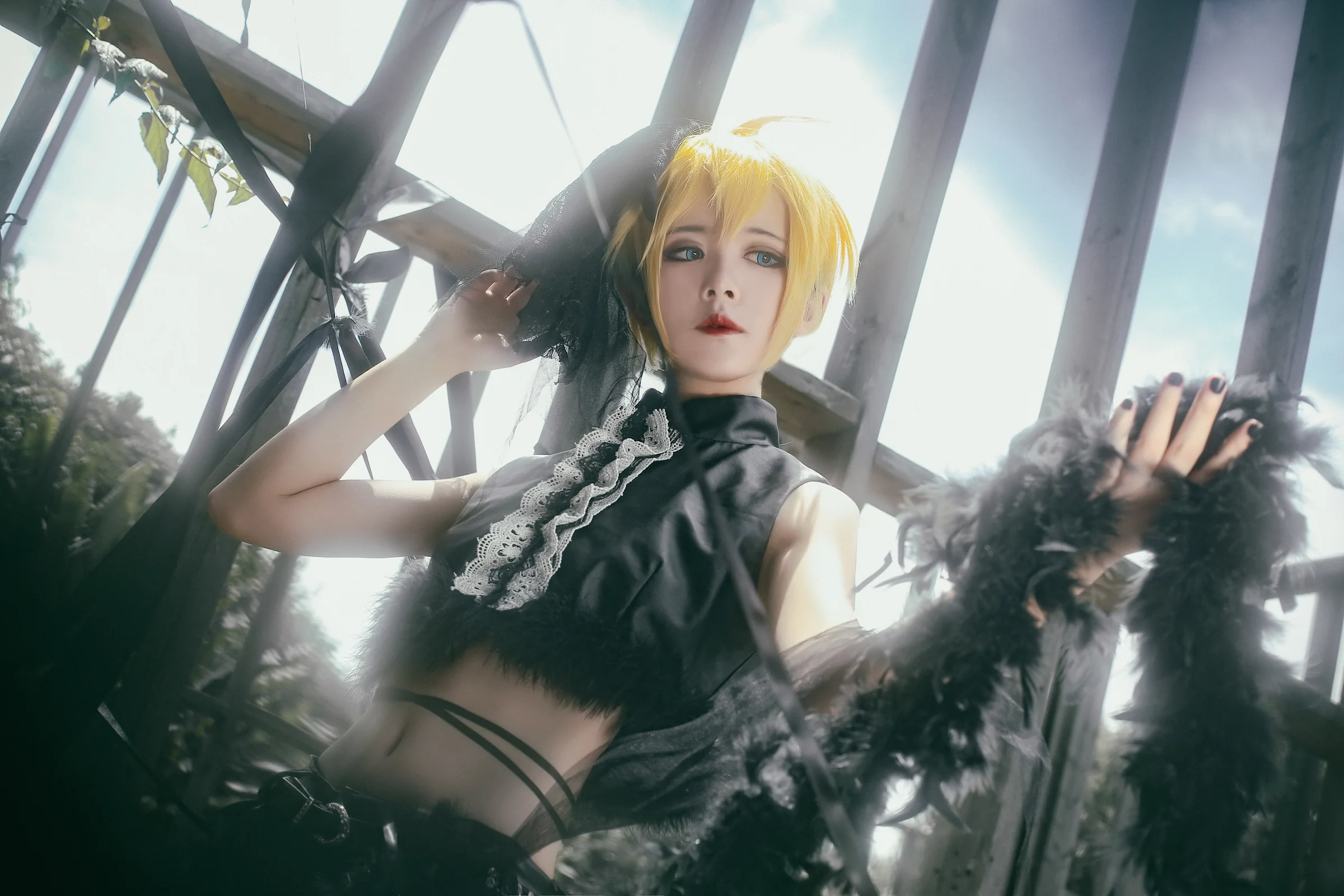 VOCALOID镜音连COS写真
