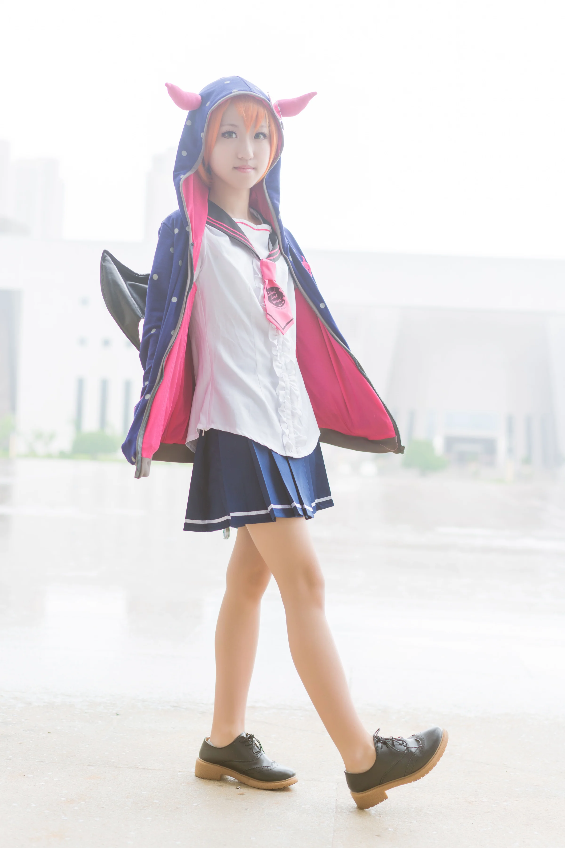 Love Live！星空凛小恶魔未觉醒COS写真