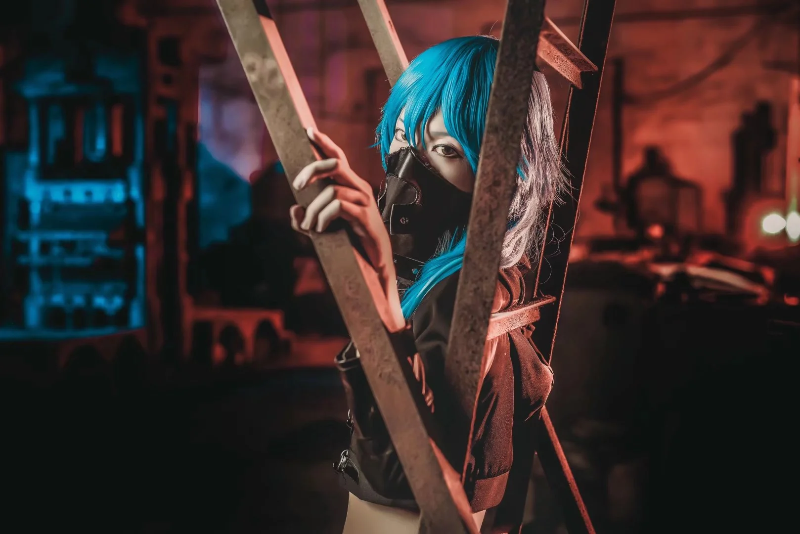 DMMD《DRAMAtical Murder》 黑苍叶COS写真