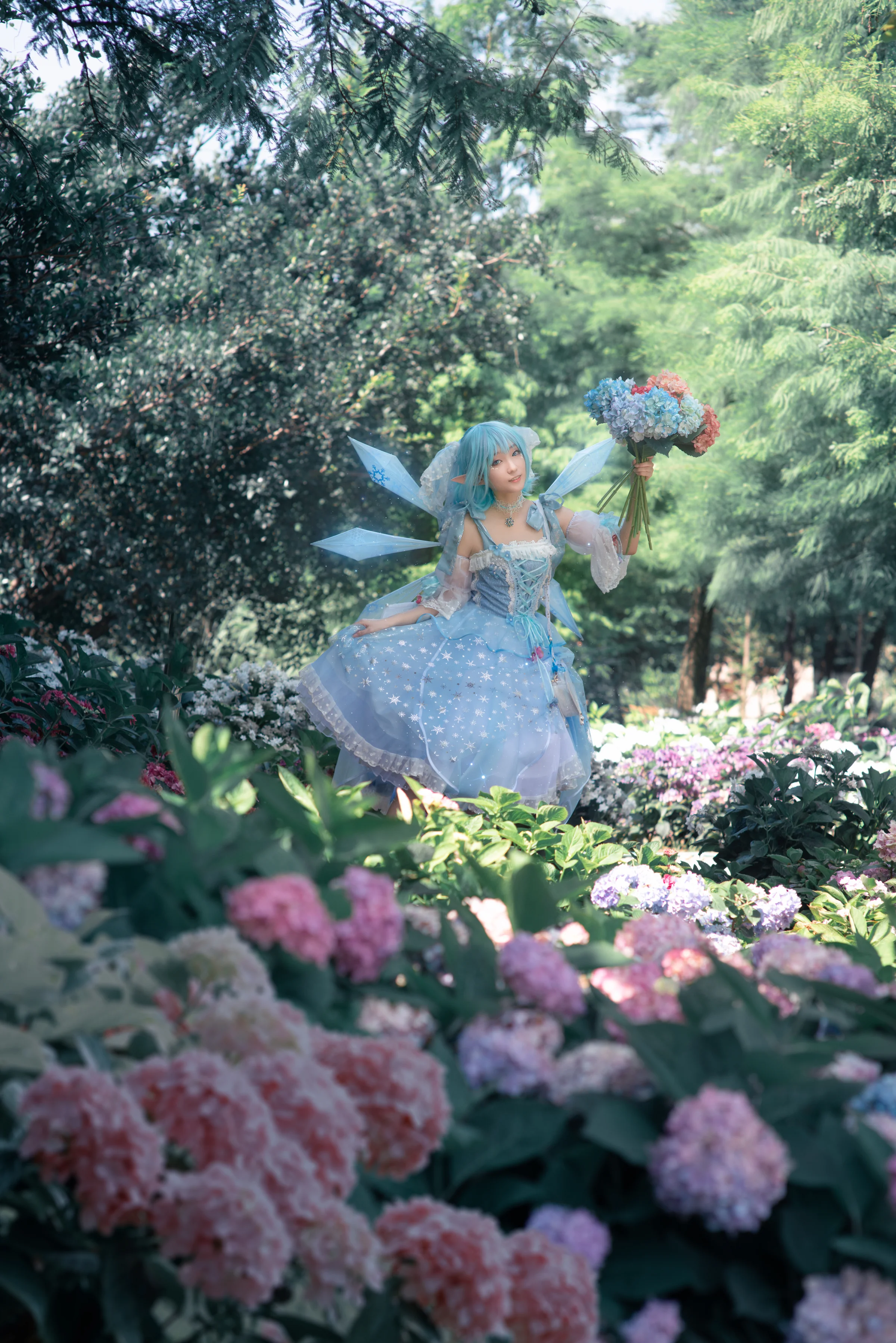 东方project 琪露诺 COS写真
