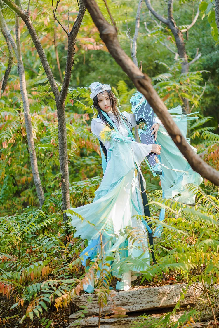 剑侠情缘网络版三 燕云琴娘COS写真