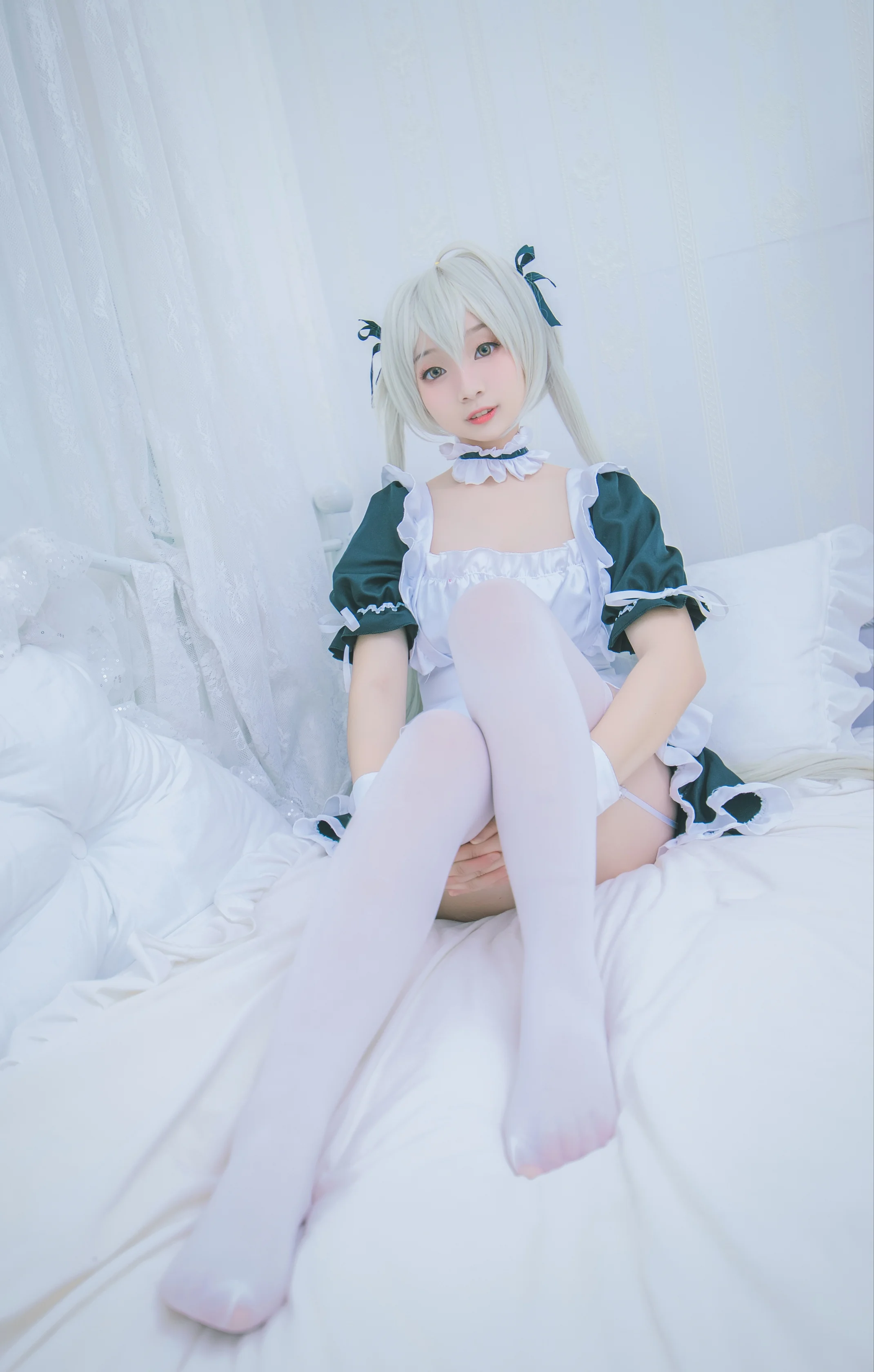 缘之空 穹妹女仆COS写真