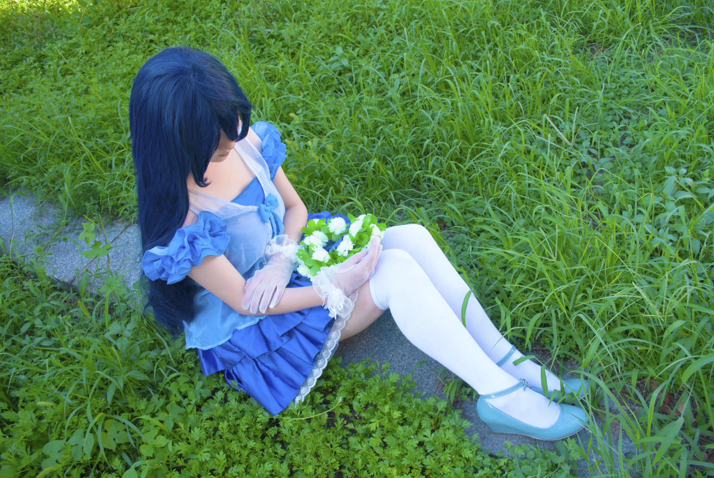 lovelive园田海未梦之门扉COS写真