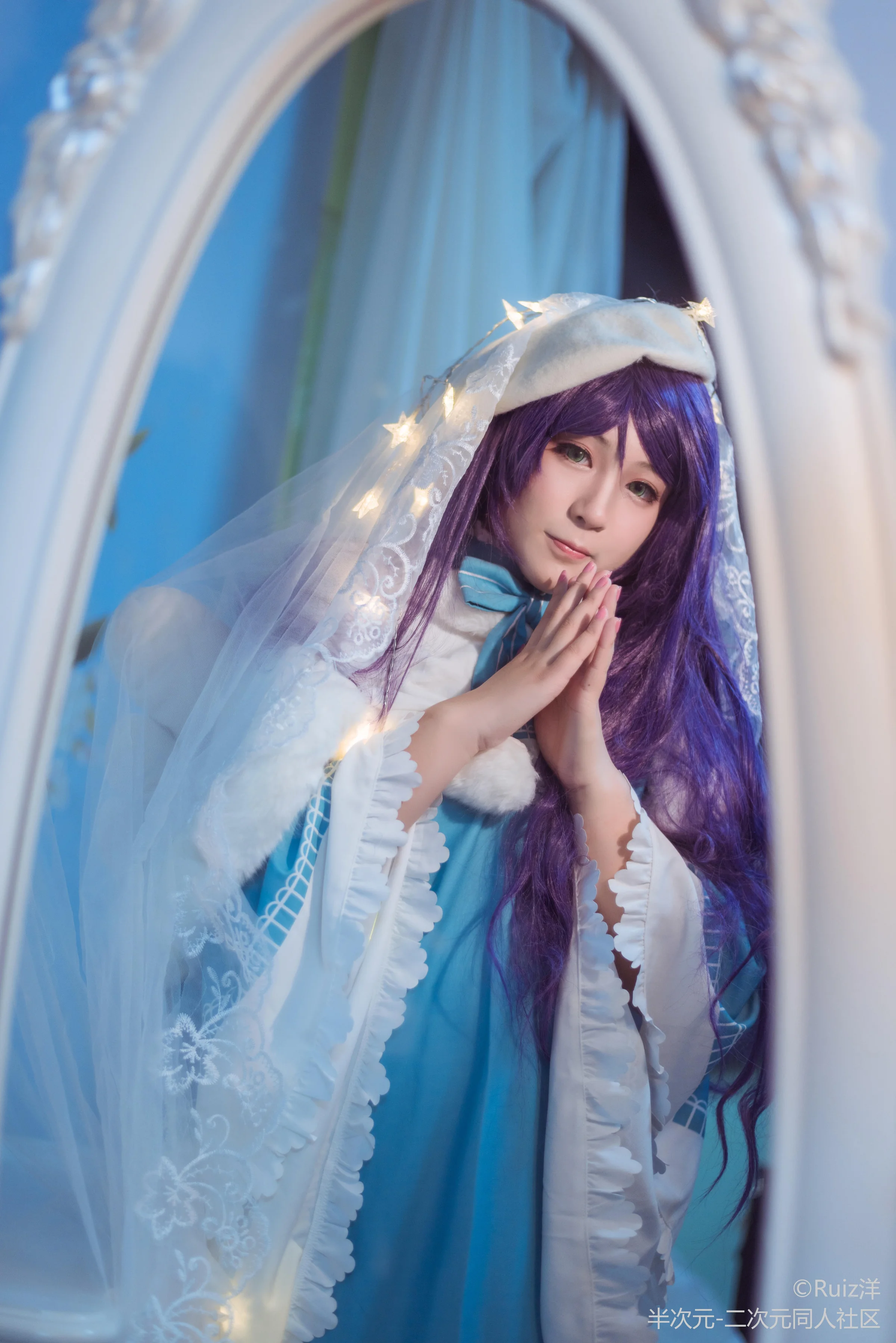 唱诗班里的天使 东条希ver. COS写真