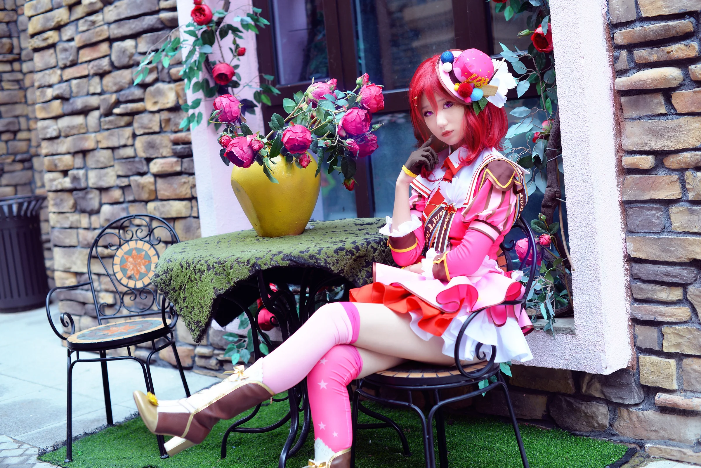 Love Live！西木野真姬冰激凌觉醒COS写真