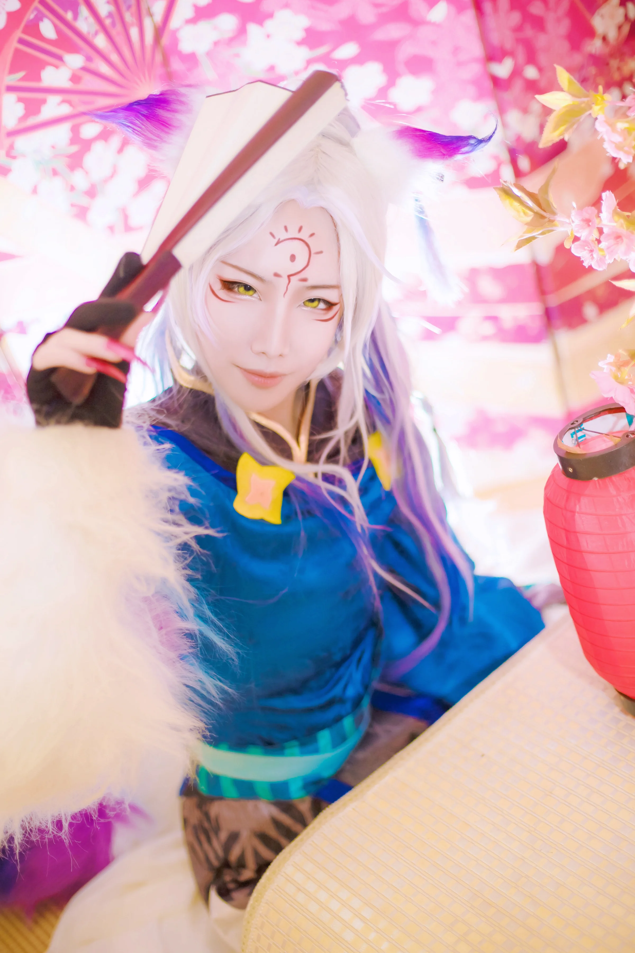 阴阳师妖狐觉醒皮肤COS写真